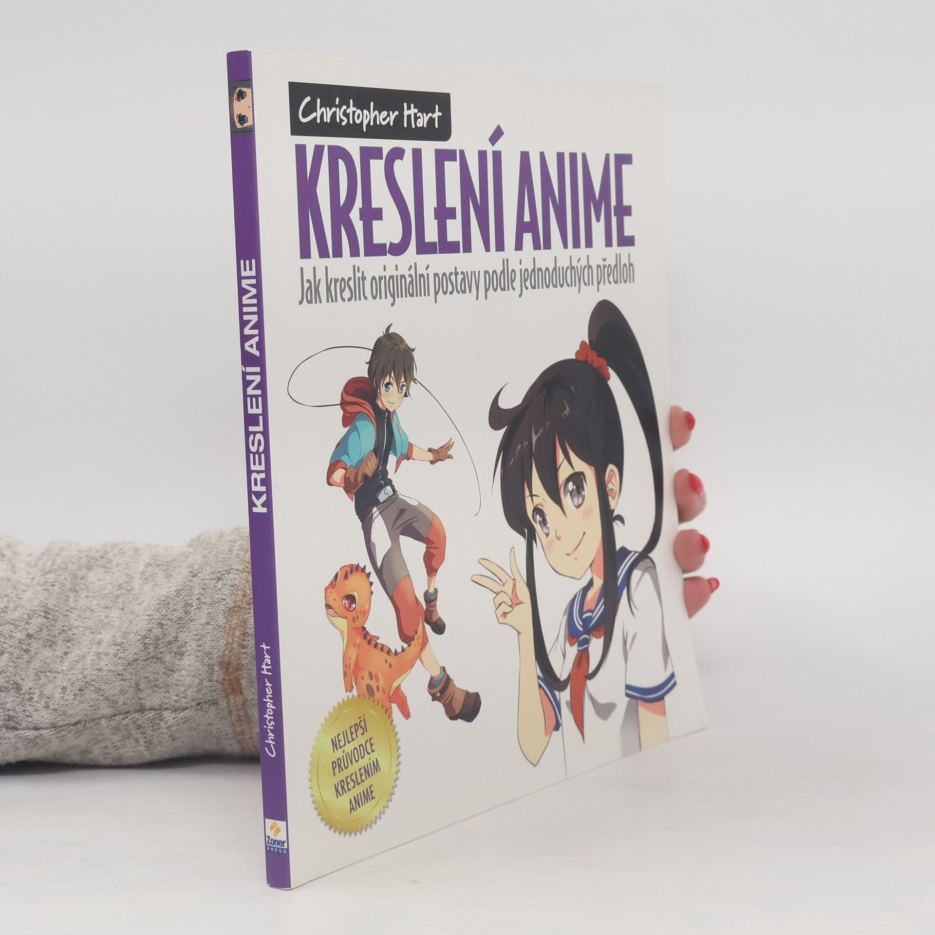 Christopher Hart Kreslení Anime: Jak kreslit originální postavy podle jednoduchých předloh