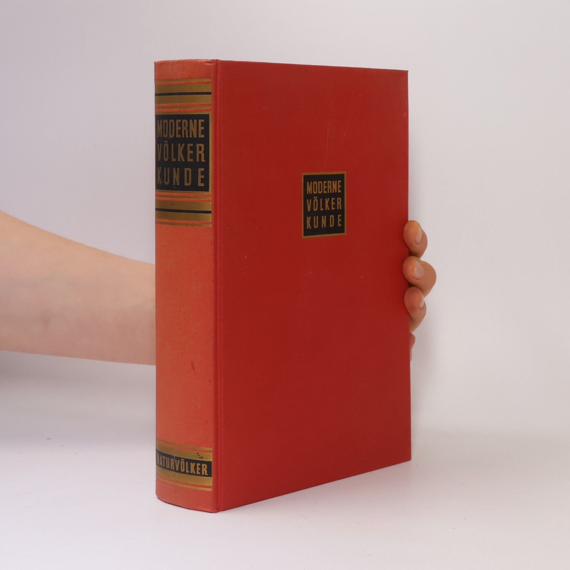 Hendrik de Vries Die moderne Völkerkunde in Wort und Bild