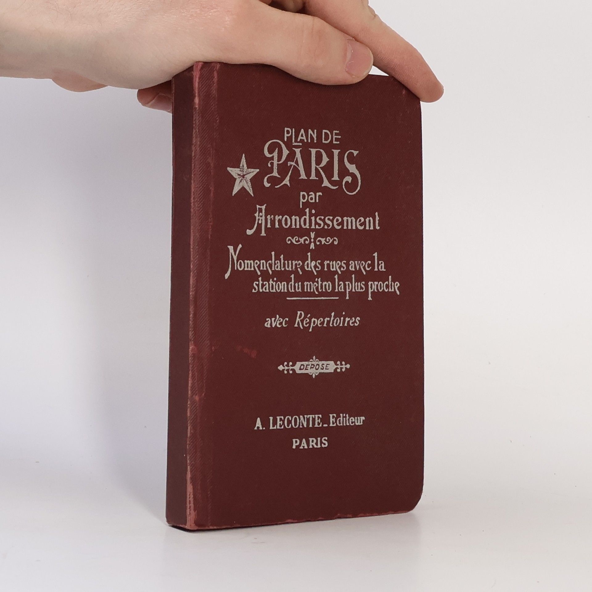 A. Leconte Plan de Paris