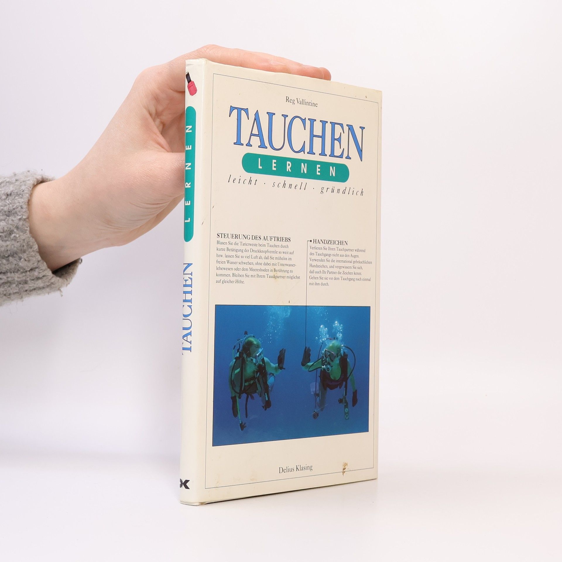 Reg Vallintine Tauchen lernen