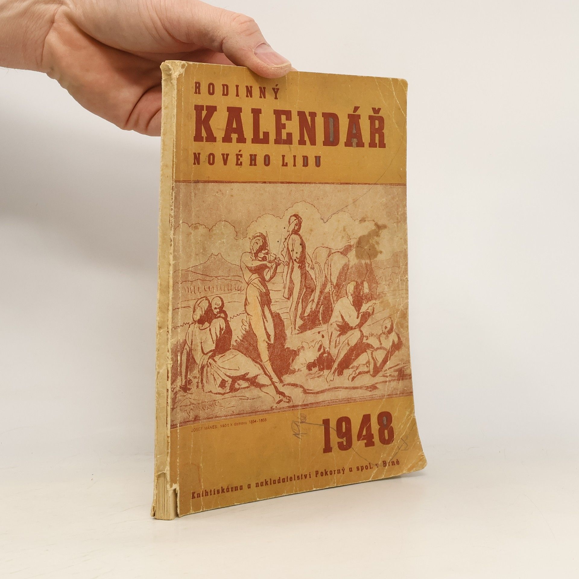 Collectif d'auteurs Rodinný kalendář Nového lidu 1948