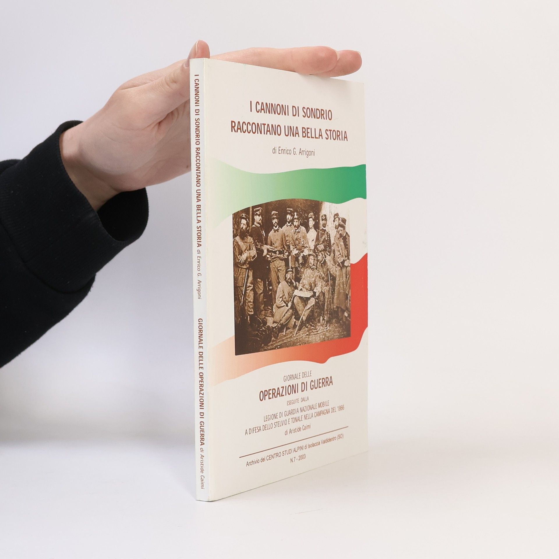 Enrico G. Arrigoni I cannoni di Sondrio raccontano una bella storia