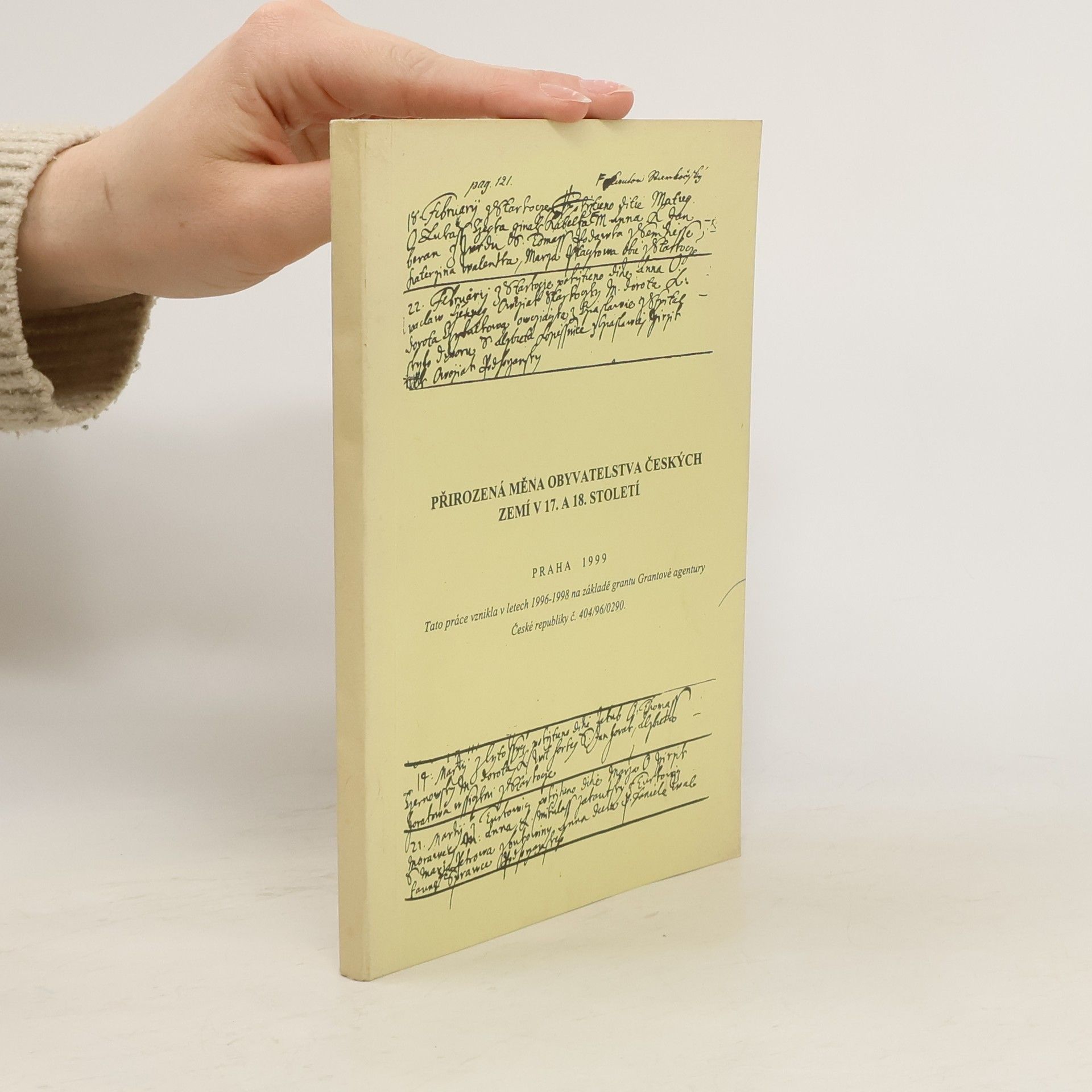 Eduard Maur Přirozená měna obyvatelstva českých zemí v 17. a 18. století