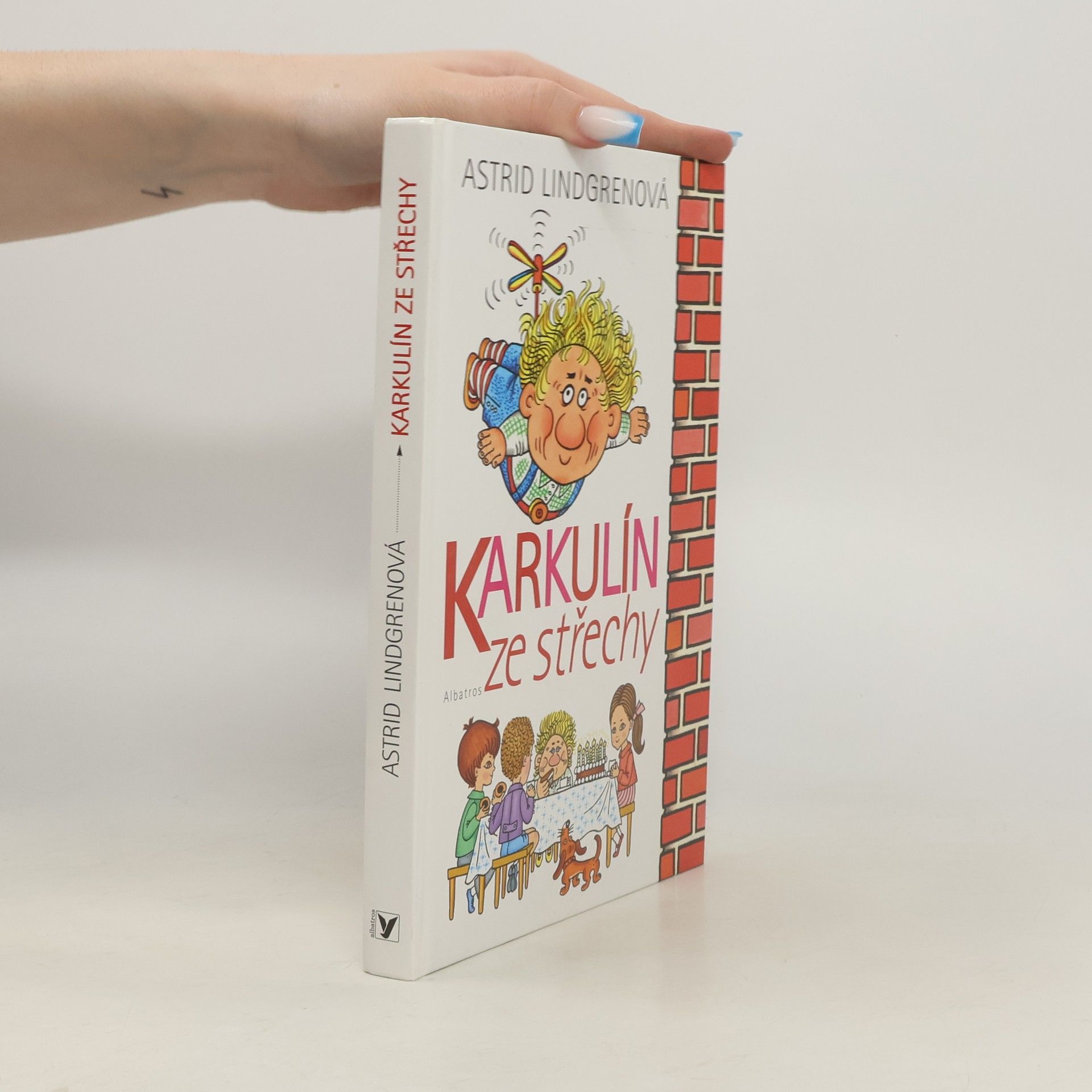Astrid Lindgren Karkulín ze střechy