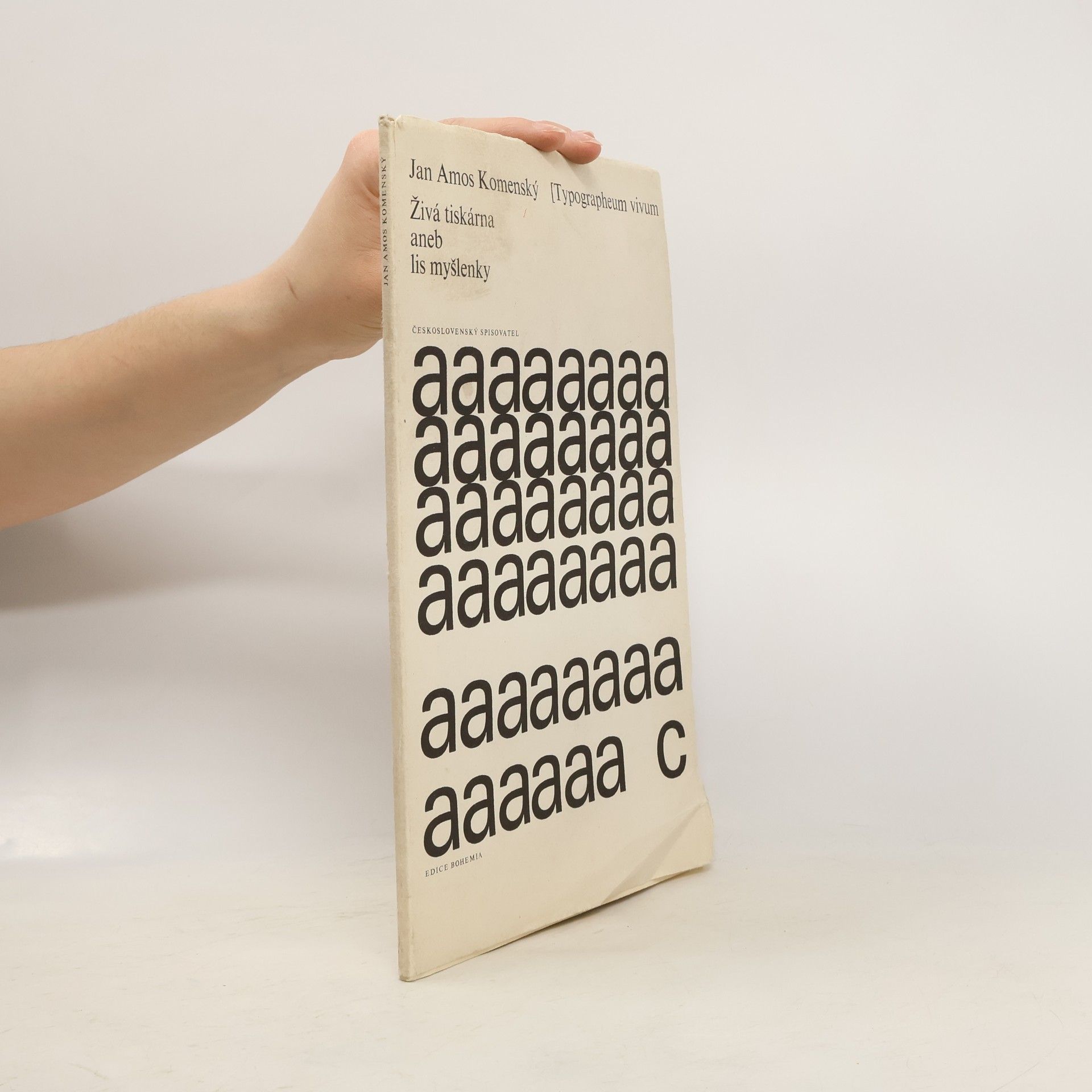 Živá tiskárna, aneb, lis myšlenky : Typographeum vivum