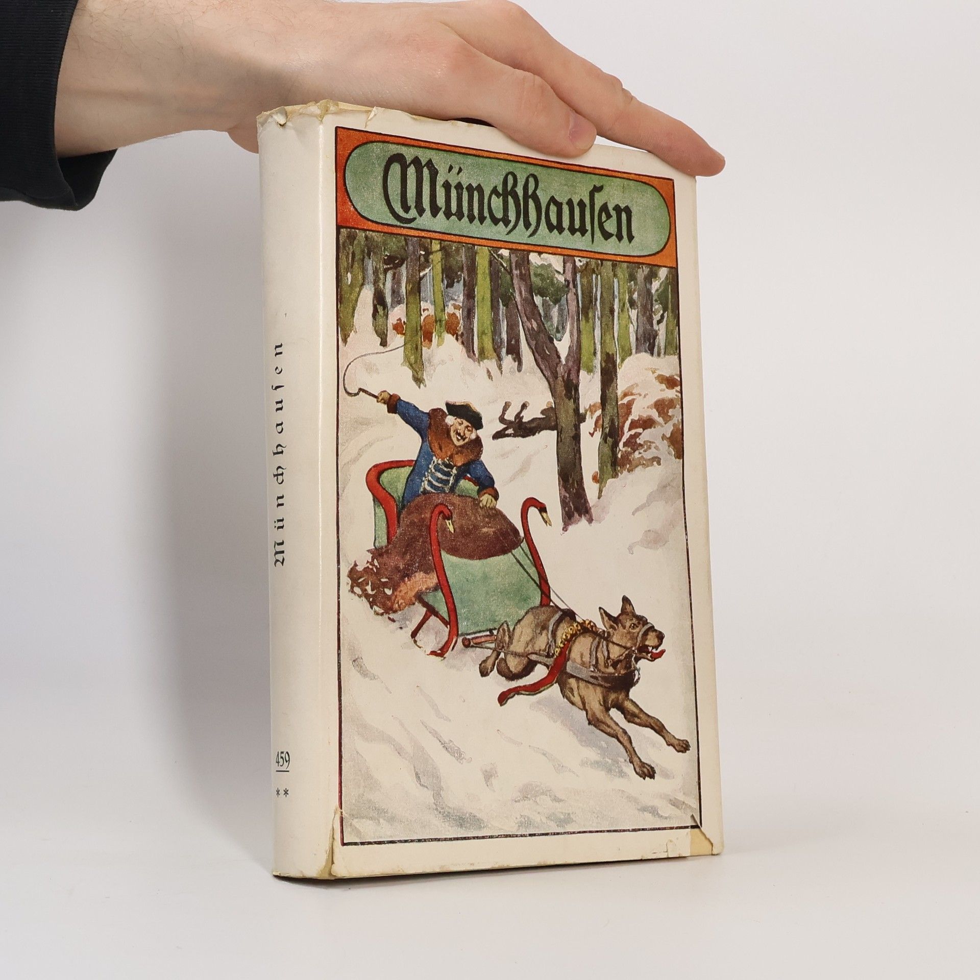 August Bürgers Die wunderſamen Fahrten und Abenteuer des Freiherrn von Münchhausen auf und zu Bodemverder