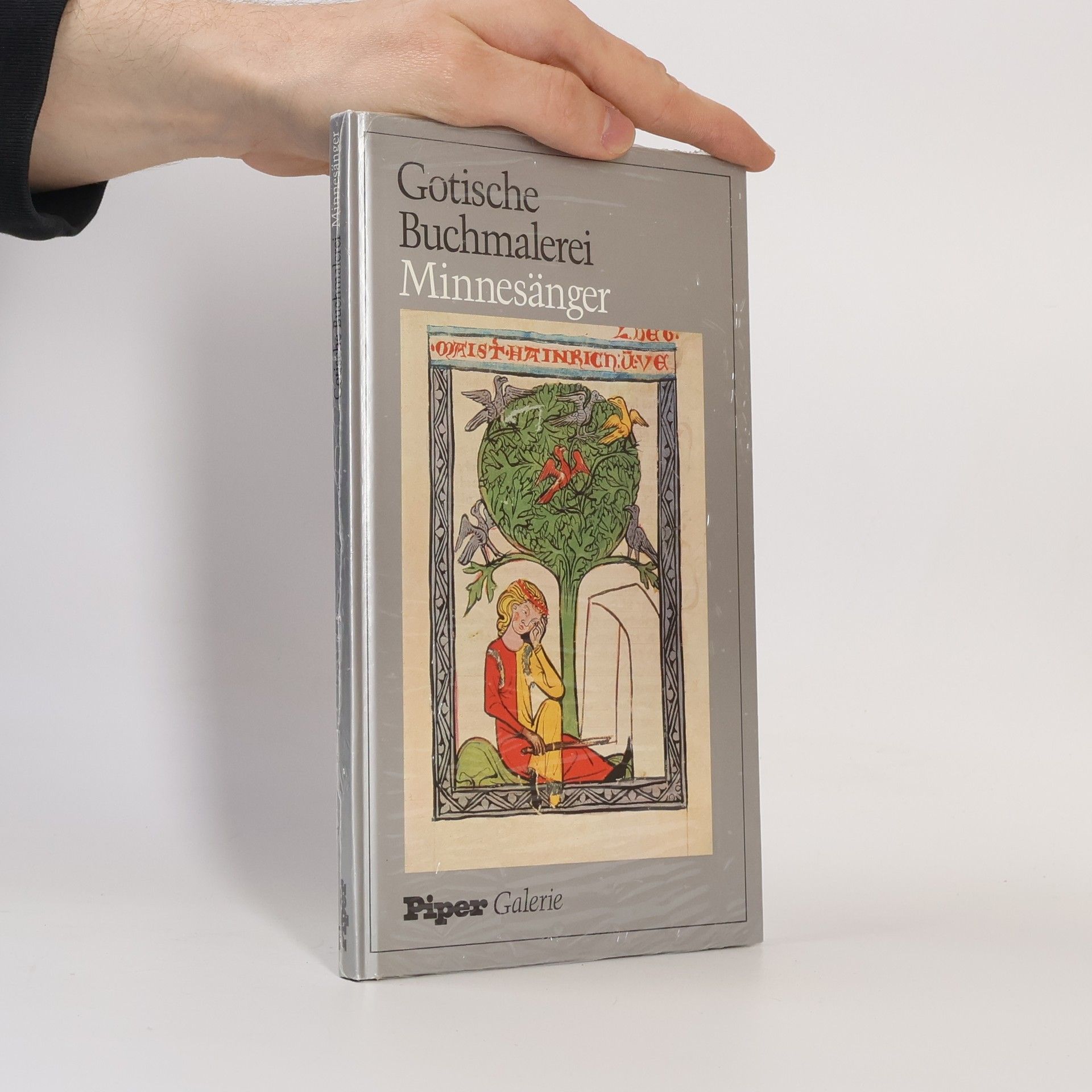 Ingo F. Walther Gotische Buchmalerei, Minnesänger