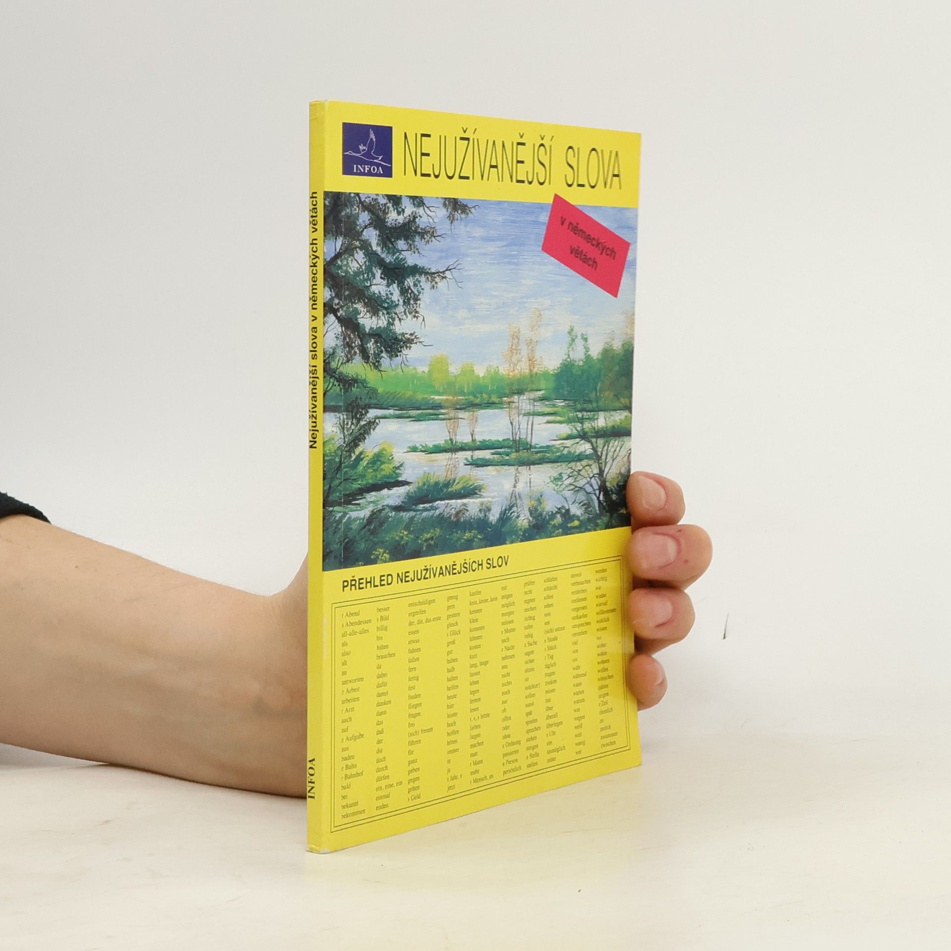 Václav Křupka Nejužívanější slova v německých větách