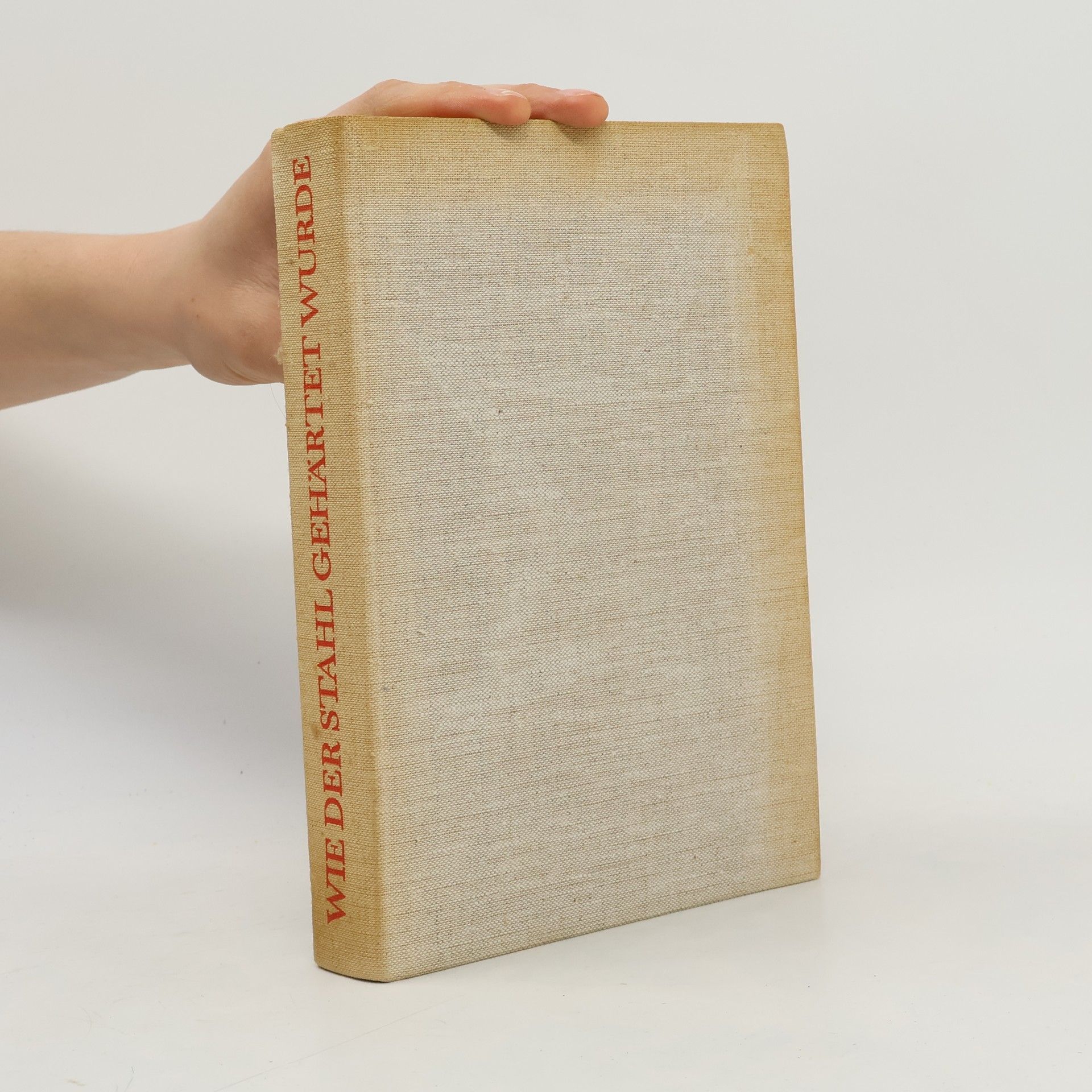 Nikolai Ostrowski Wie der Stahl Gehärtet Wurde