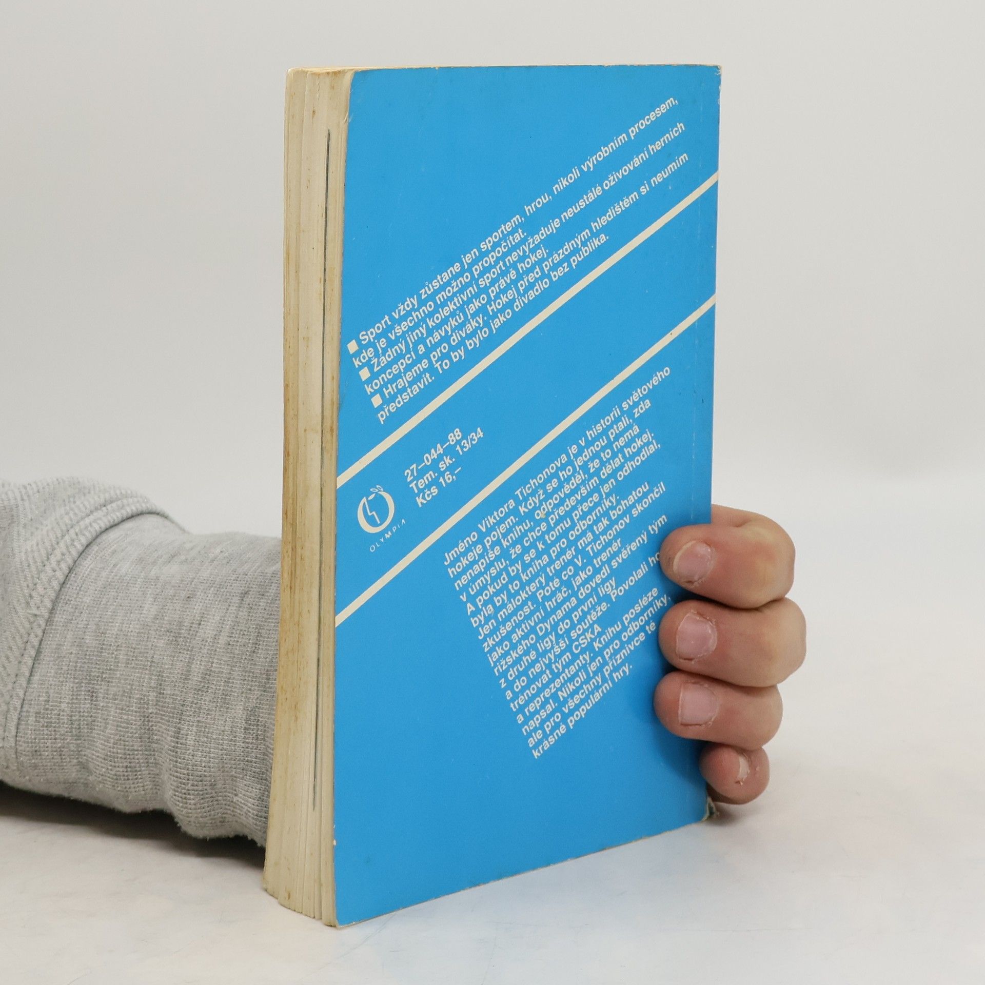 Viktor Vasil jevič Tichonov Hokej na celý život