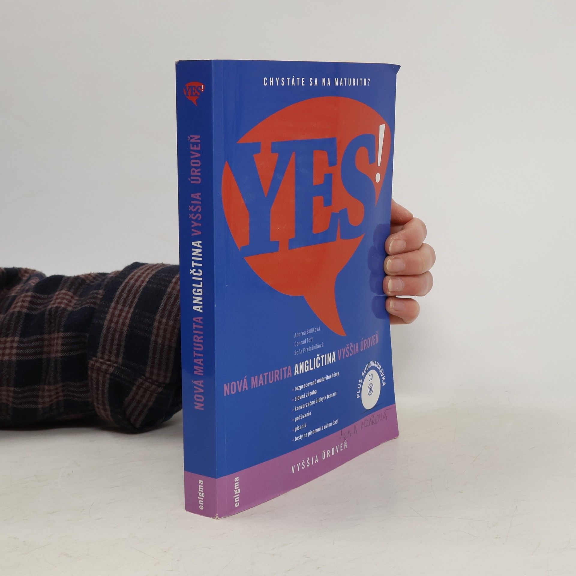 Various authors Yes! Angličtina. Nová maturita B2. Vyššia úroveň