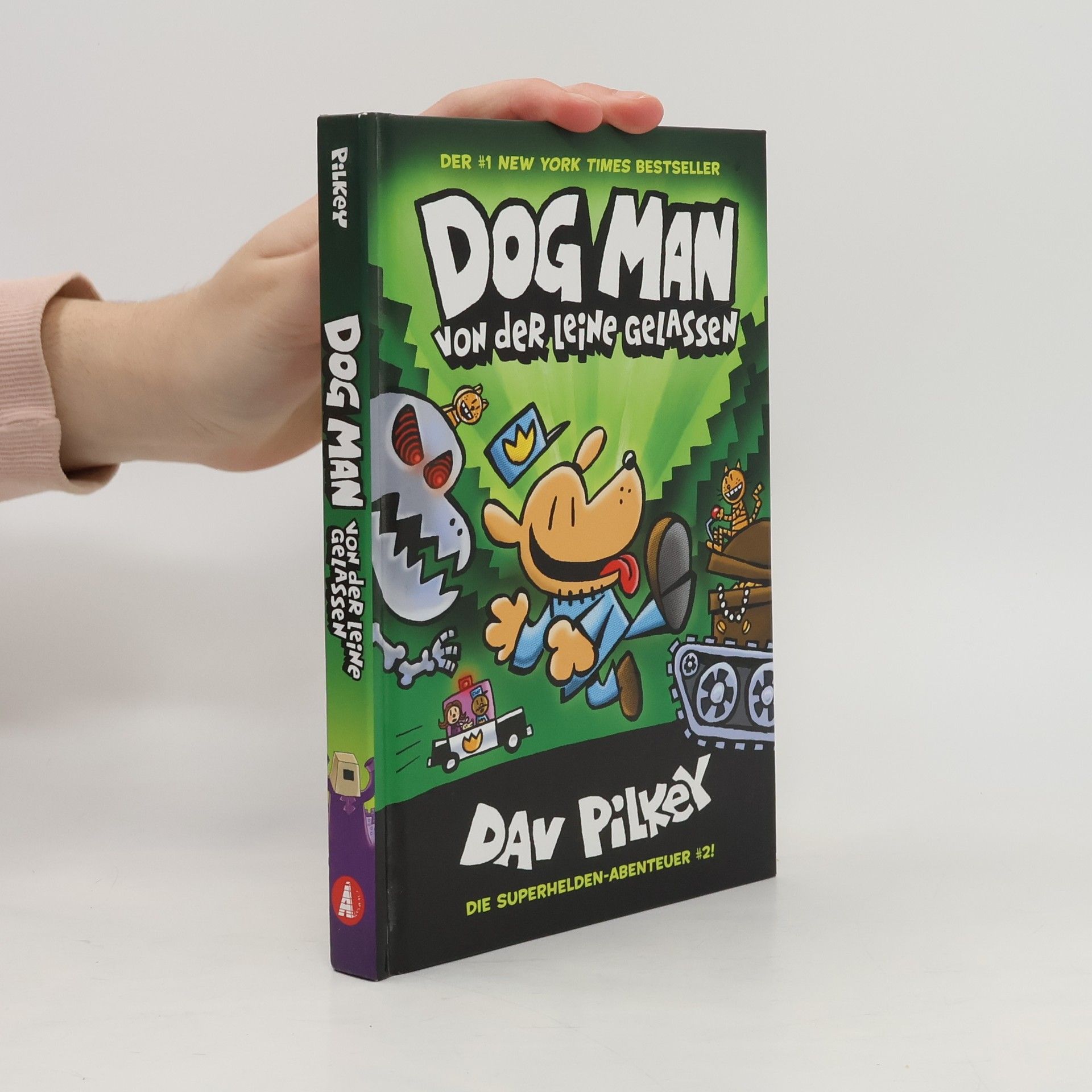 Dav Pilkey Dog Man von der Leine gelassen