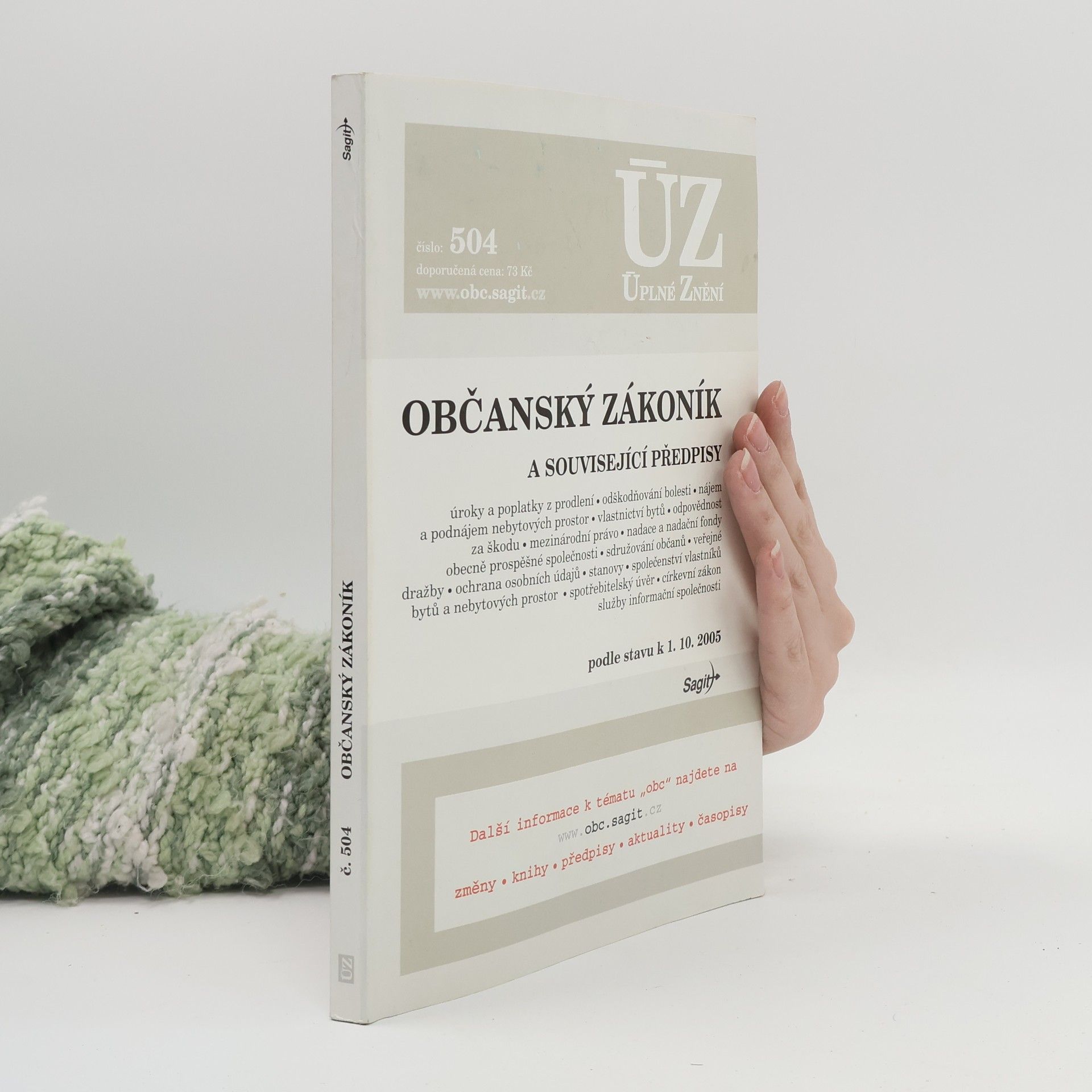 Collectif d'auteurs Občanský zákoník a související předpisy