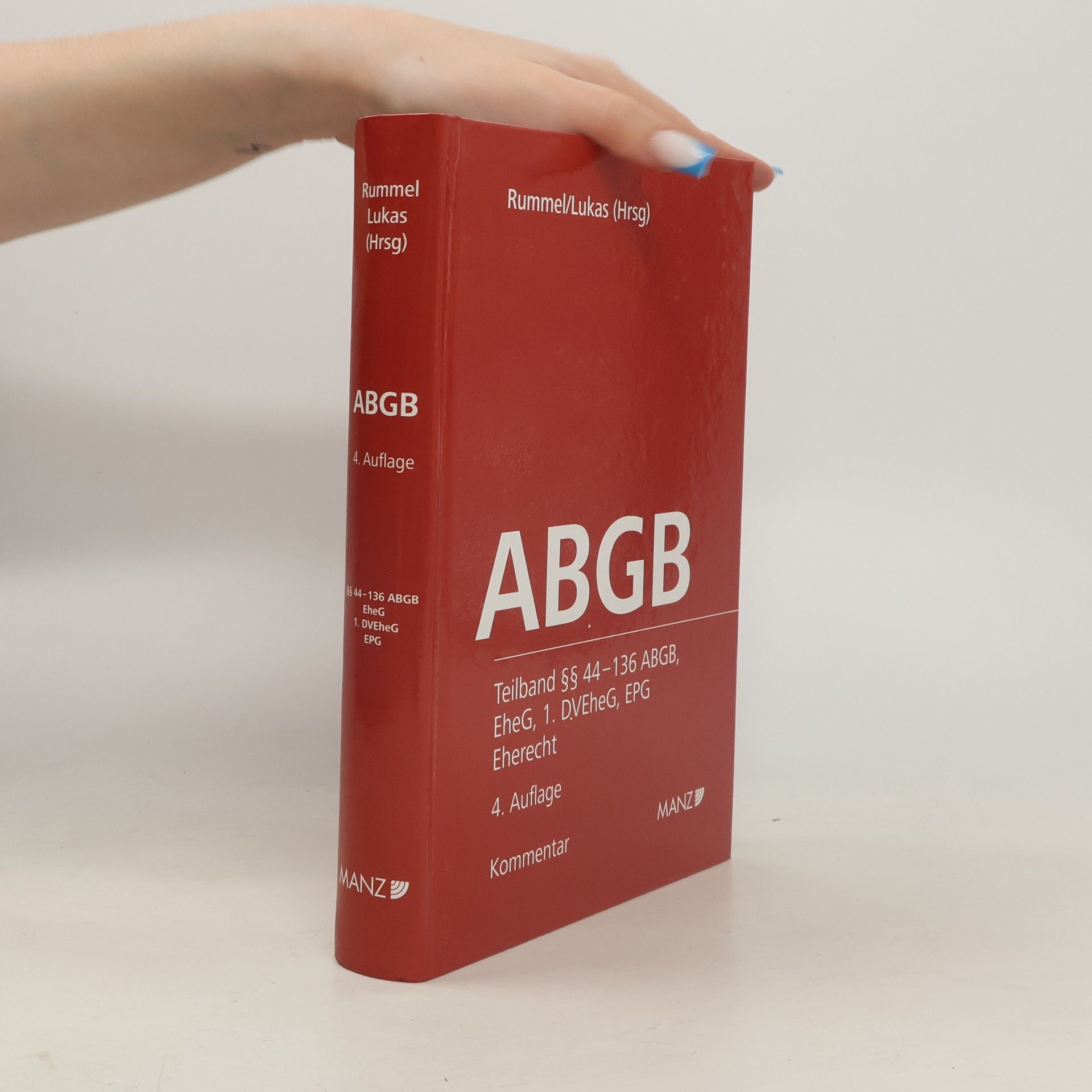 Kommentar zum Allgemeinen bürgerlichen Gesetzbuch