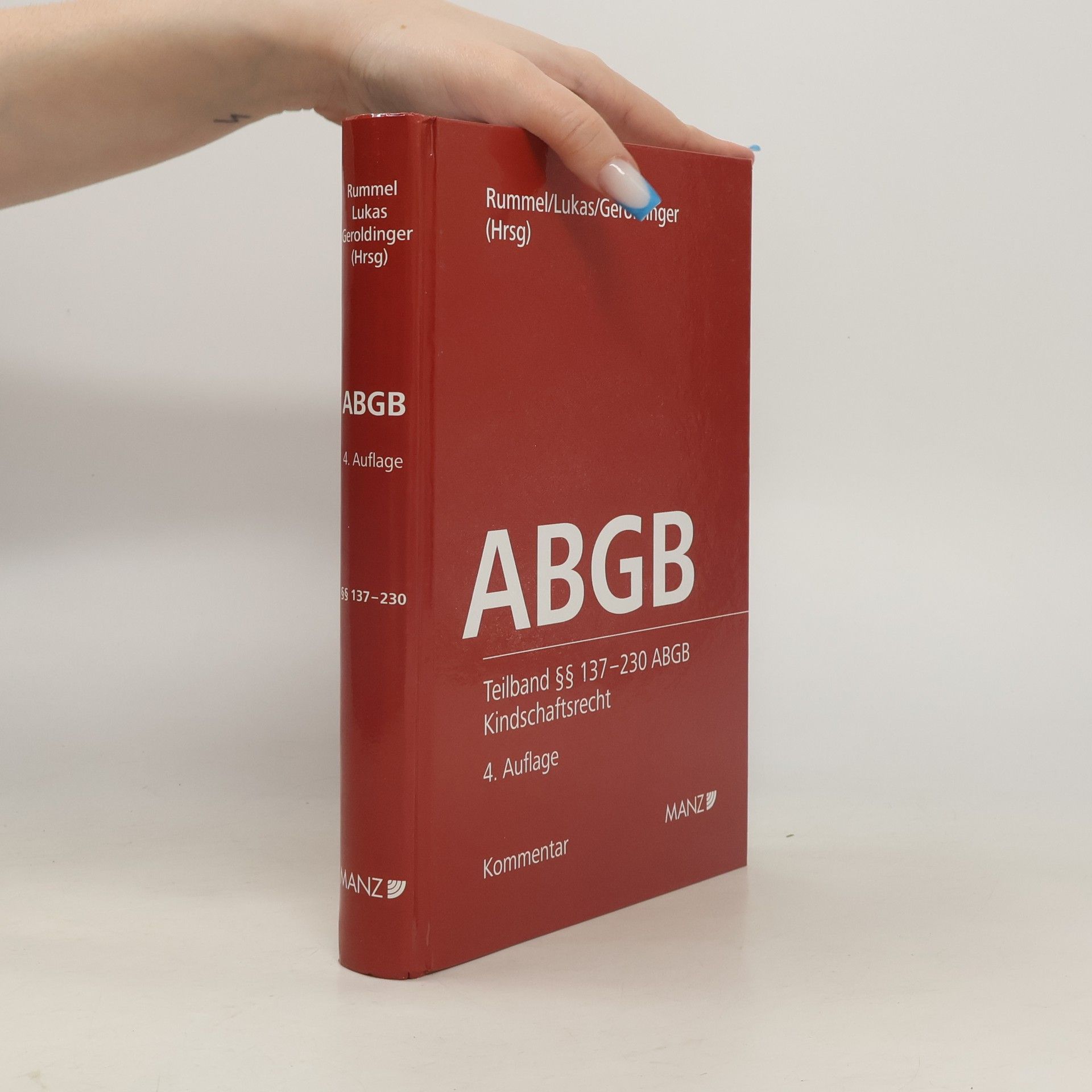 Kommentar zum Allgemeinen Bürgerlichen Gesetzbuch