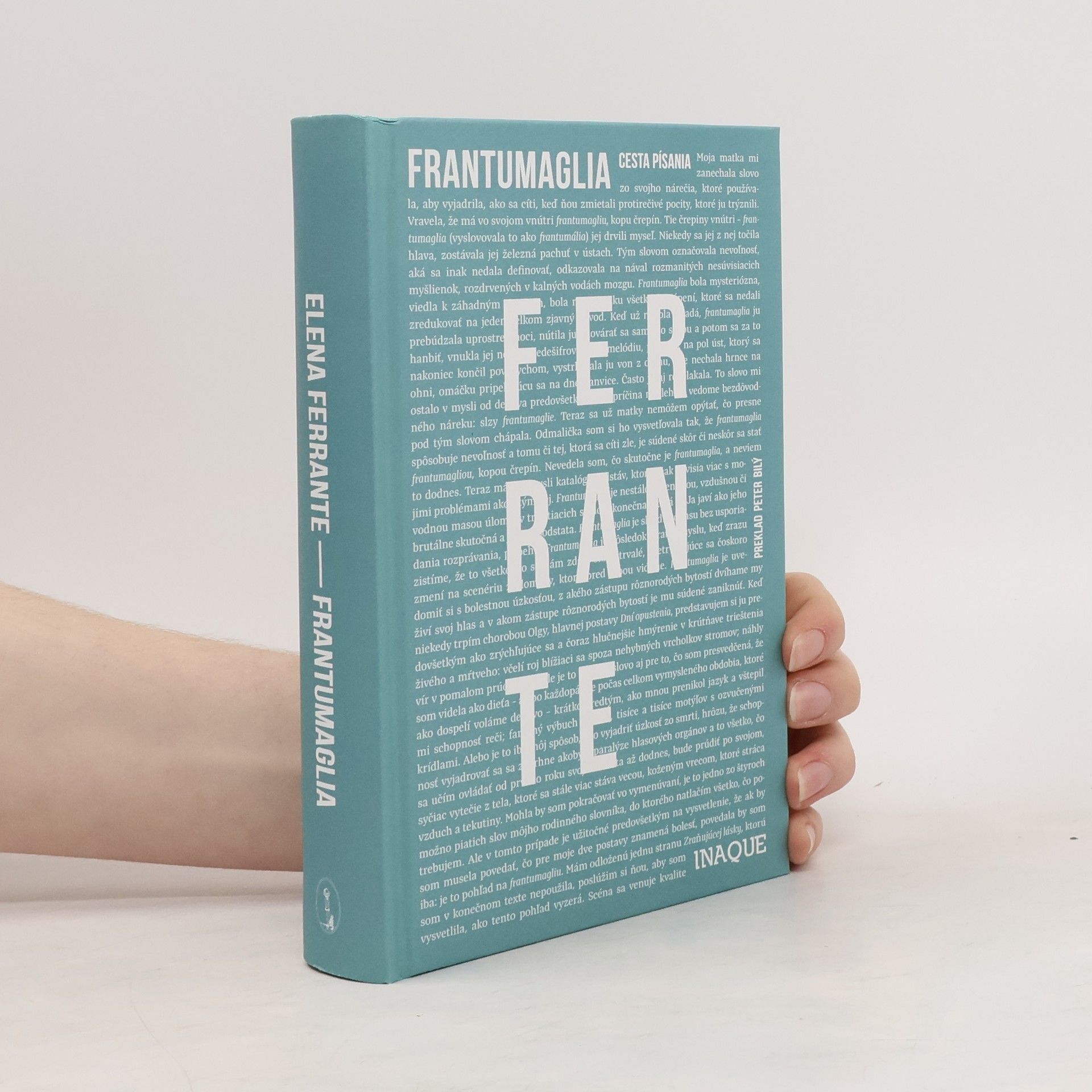 Elena Ferrante Frantumaglia