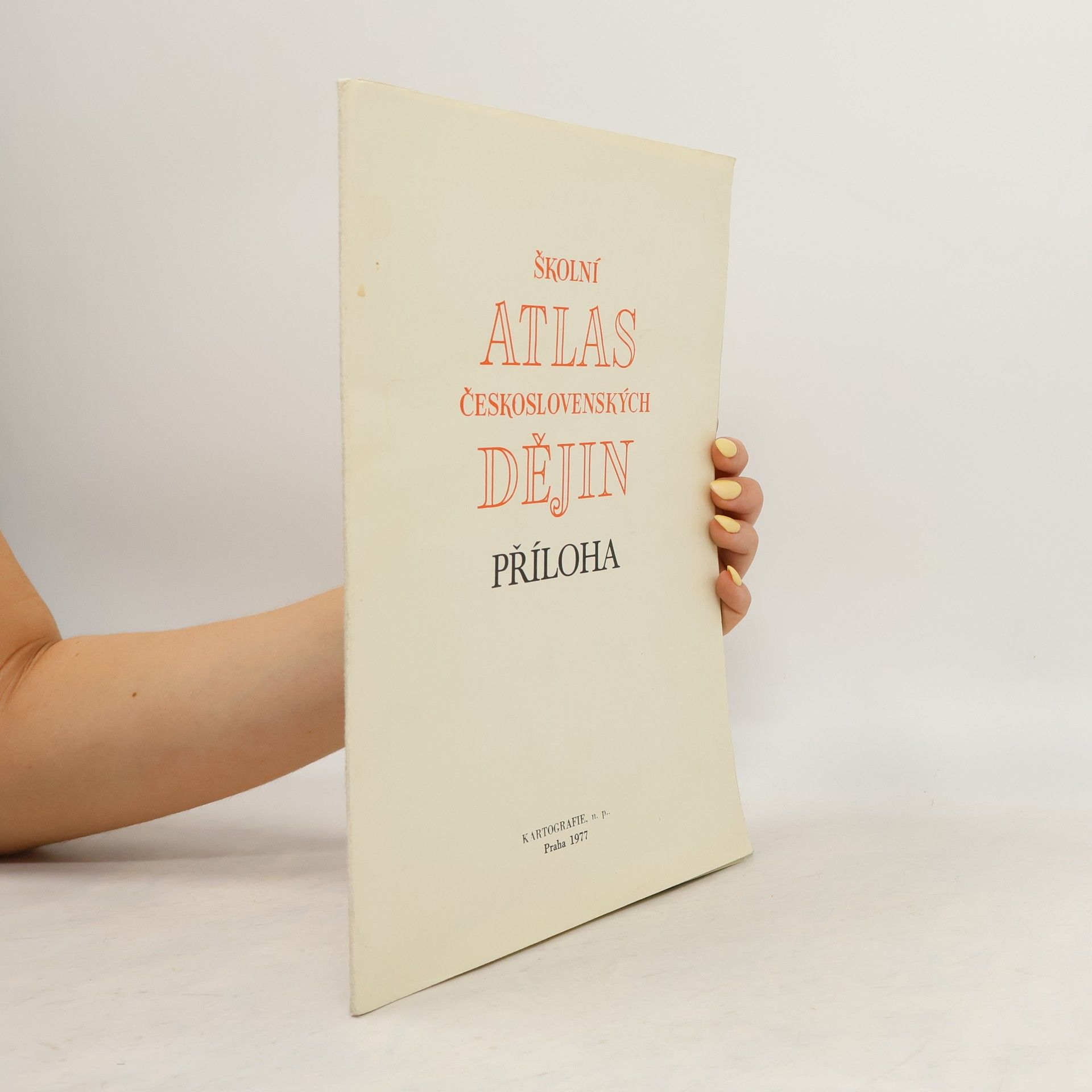 Kolektív autorov Školní atlas československých dějin