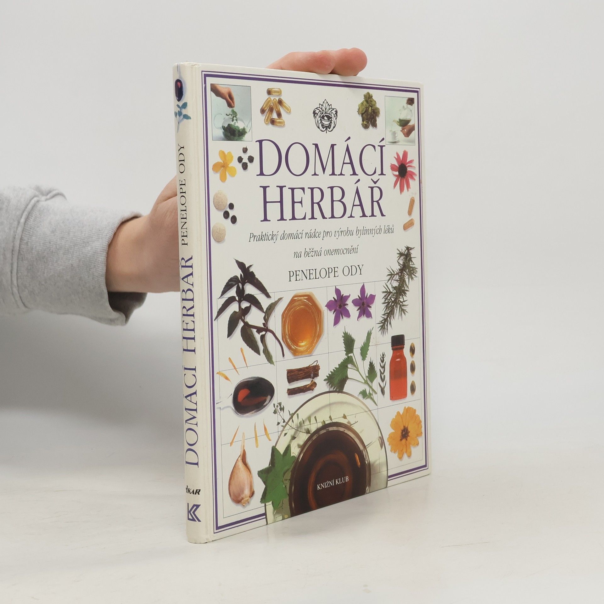Pénélope Ody Domácí herbář : praktický domácí rádce pro výrobu bylinných léků na běžná onemocnění