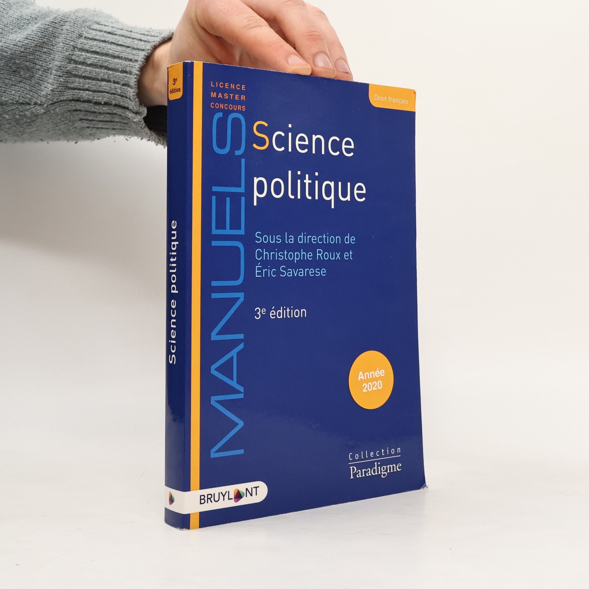 Christophe Roux-Dufort Science politique