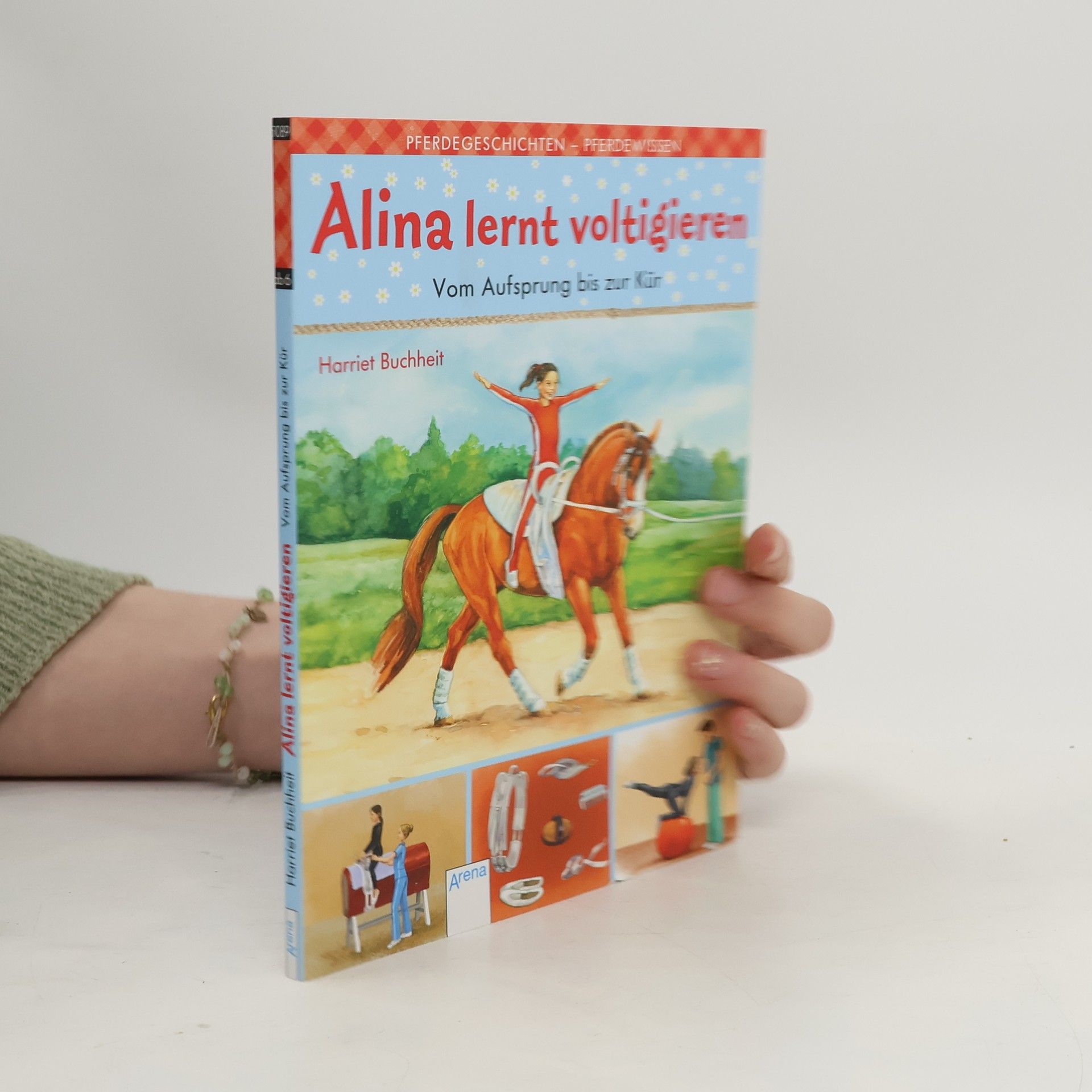 Harriet Buchheit Alina lernt Voltigieren