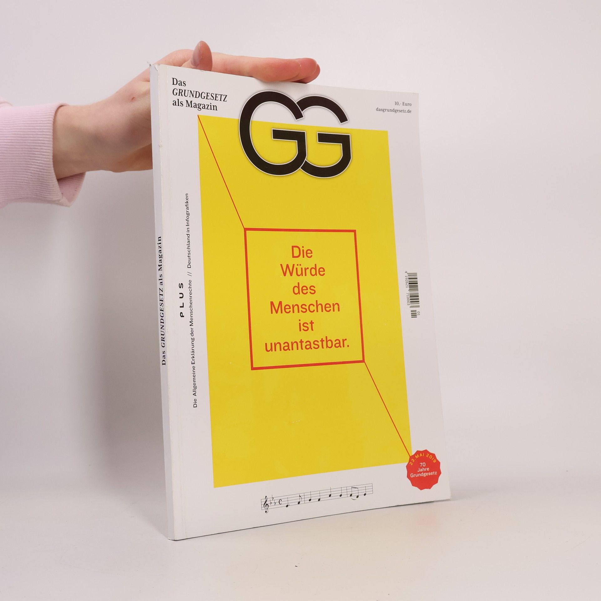 Oliver Wurm GG - Das Grundgesetz als Magazin