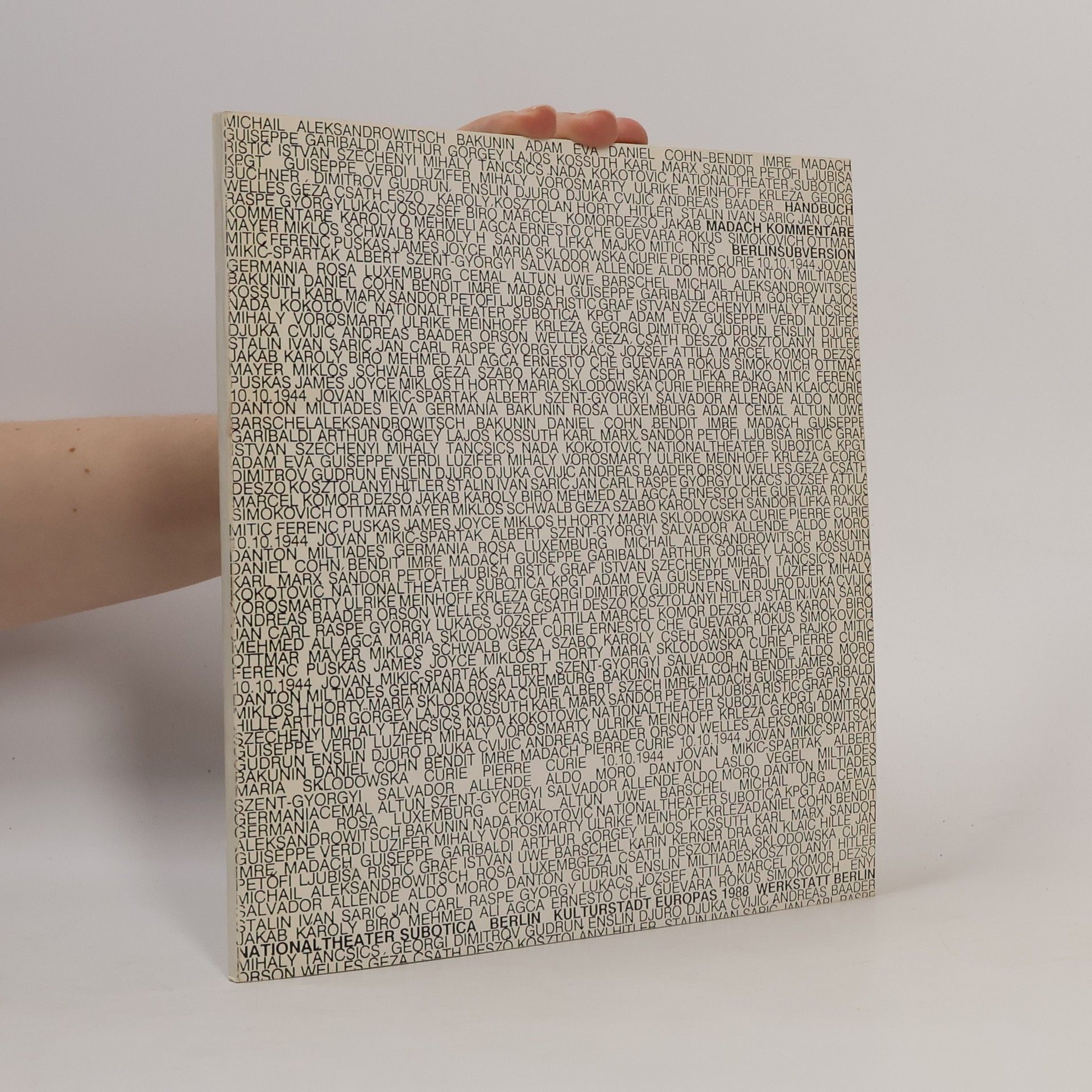 Autorenkollektiv Handbuch. Madach kommentare