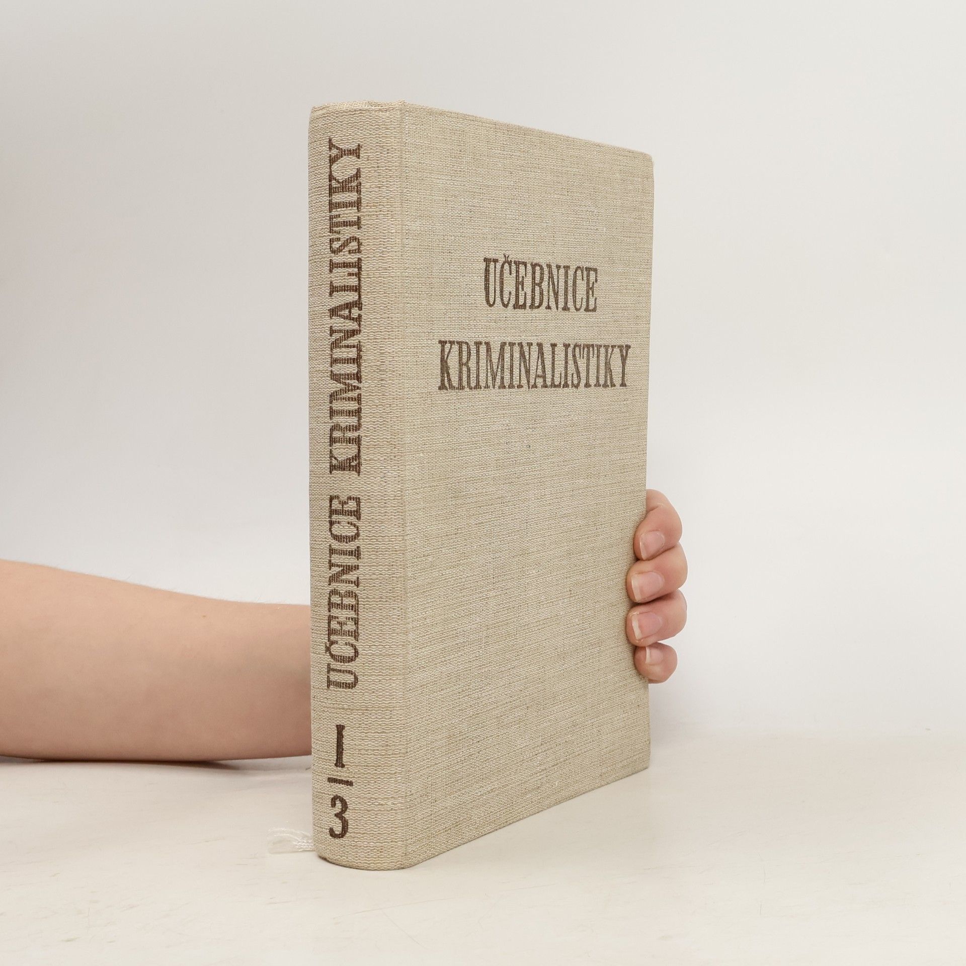 Bohuslav Němec Učebnice kriminalistiky 1/3