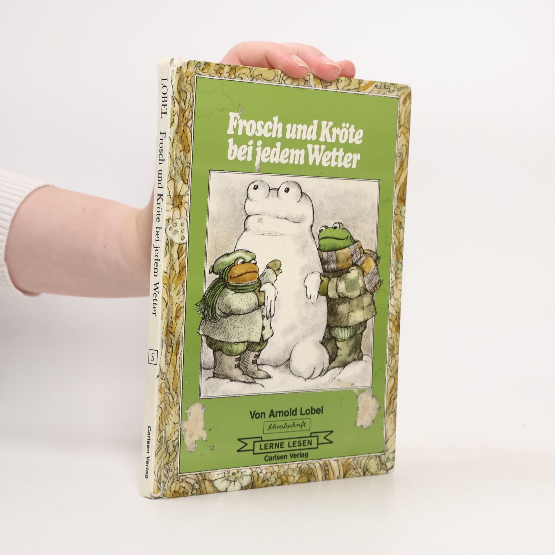 Arnold Lobel Lerne Lesen: Frosch und Kröte bei jedem Wetter. Schreibschrift
