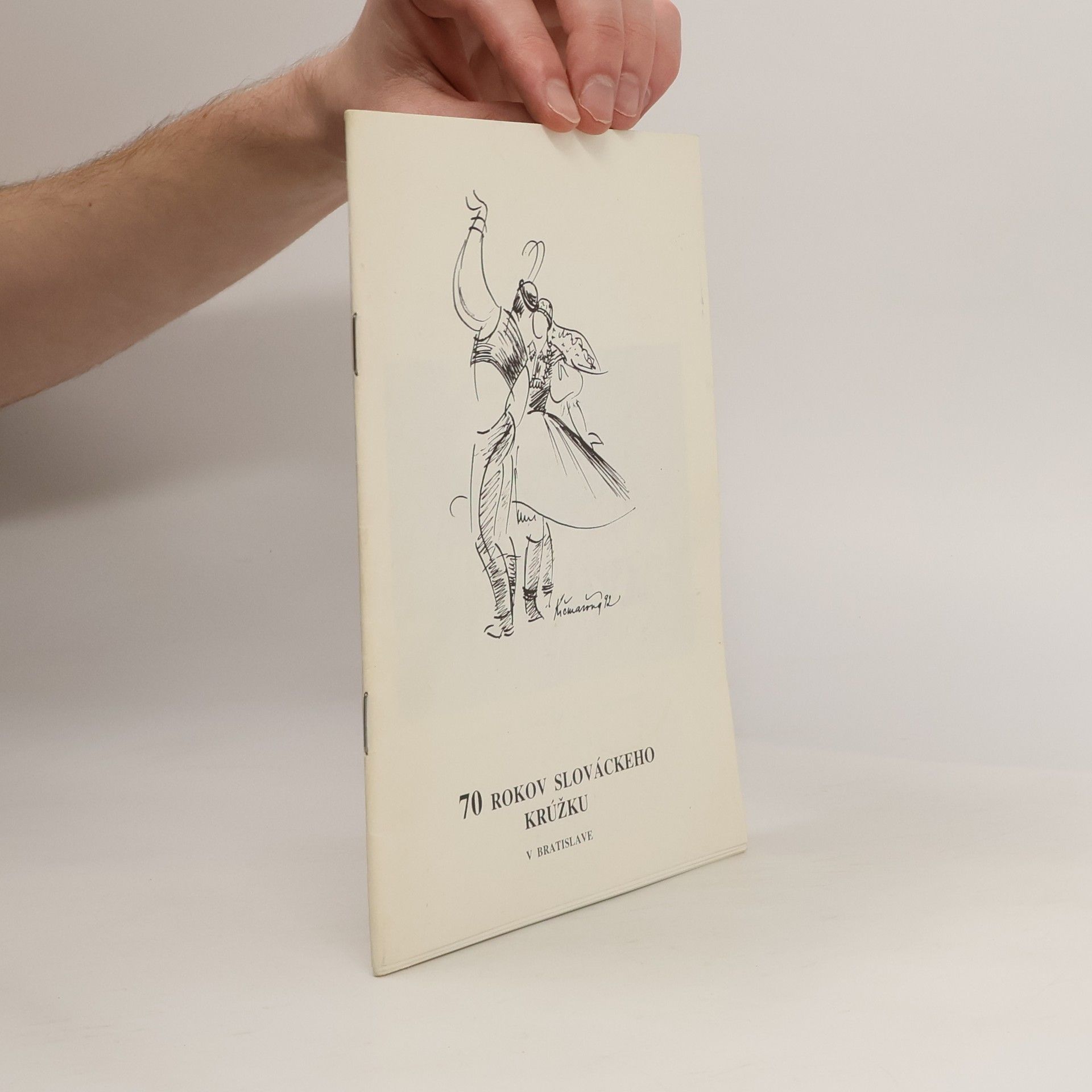 Jura Černý 70 rokov slováckeho krúžku v Bratislave