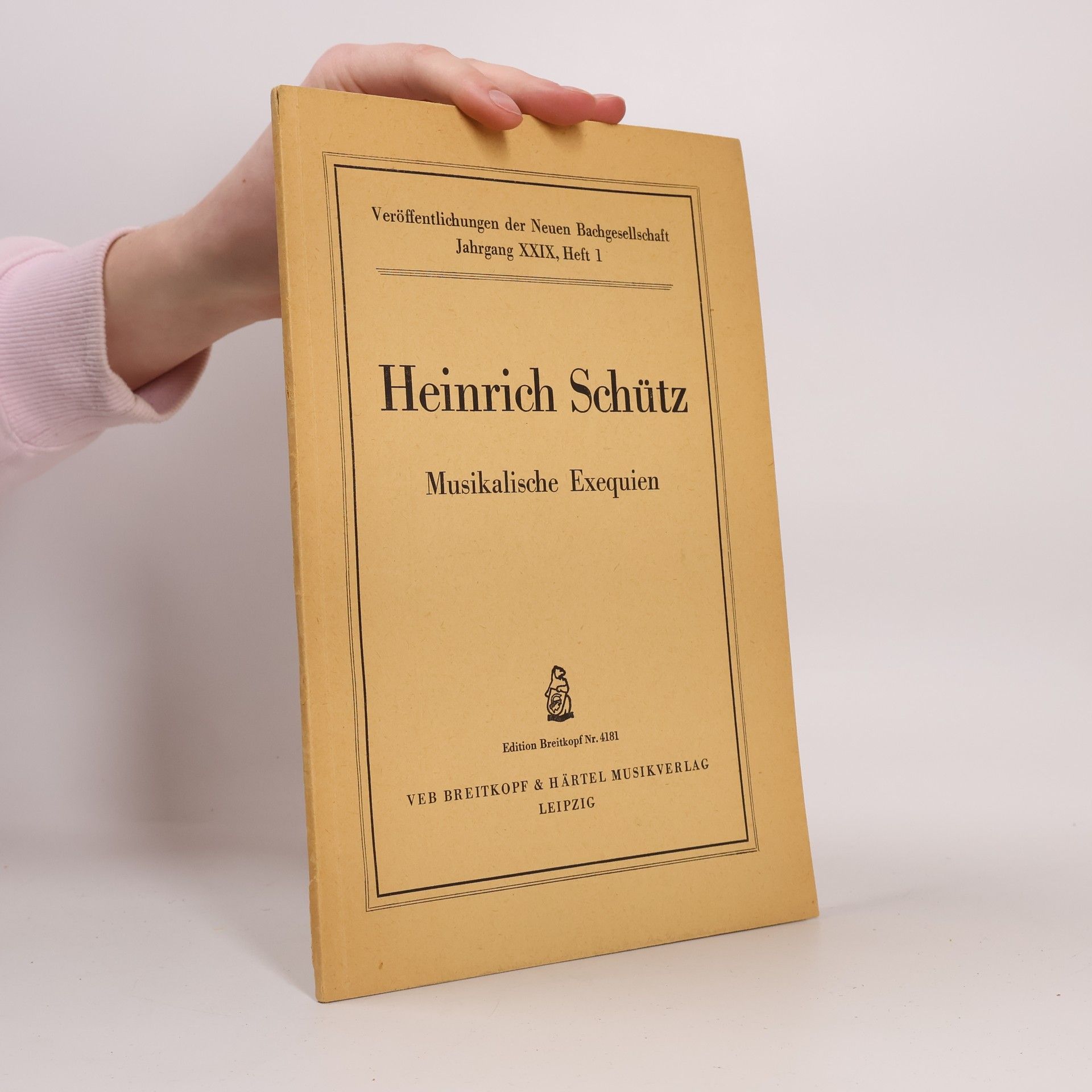 Heinrich Schütz Musikalische Exequien