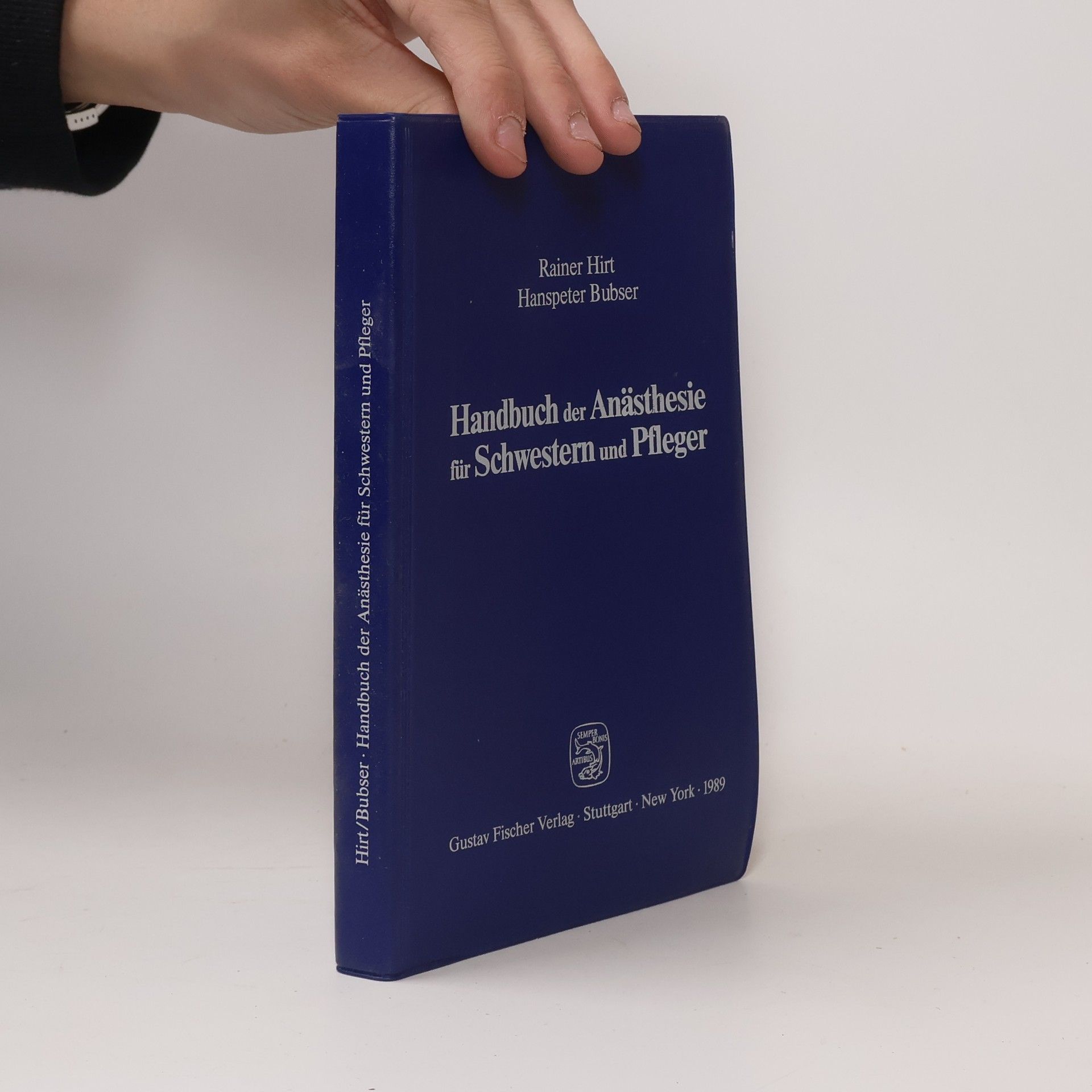 Rainer Hirt Handbuch der Anästhesie für Schwestern und Pfleger