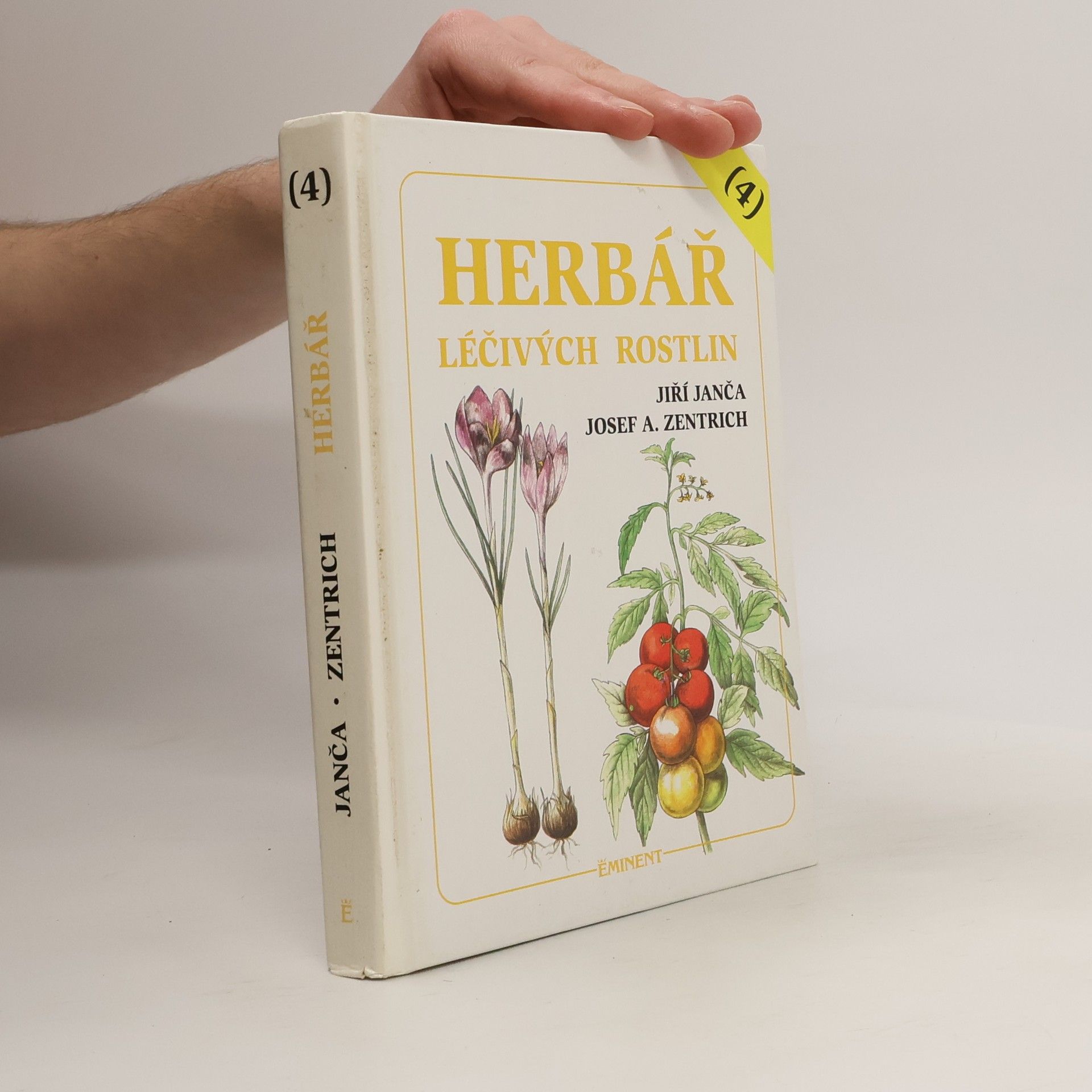 Josef Antonín Zentrich Herbář léčivých rostlin. 4. díl