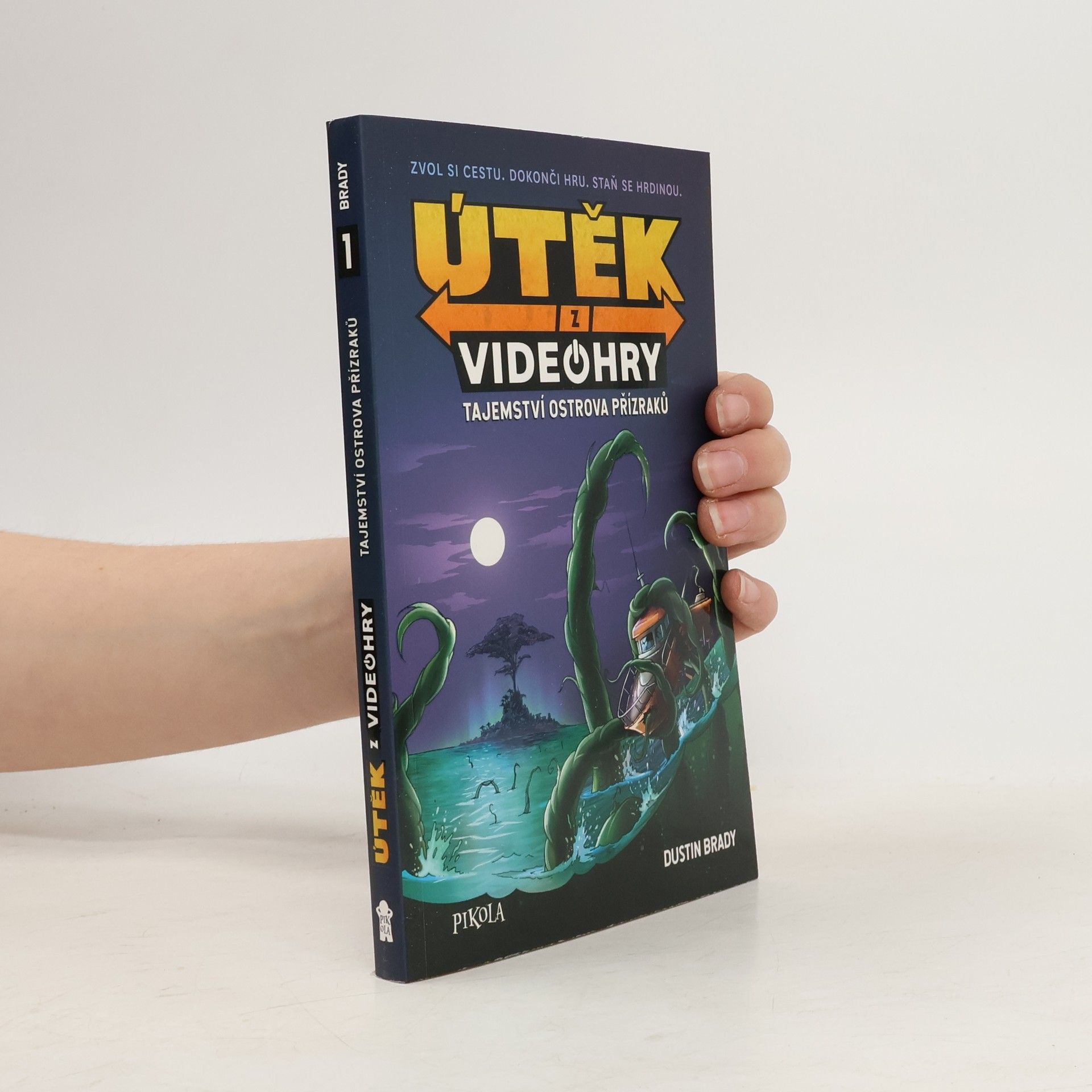 Dustin Brady Útěk z videohry - Tajemství ostrova přízraků