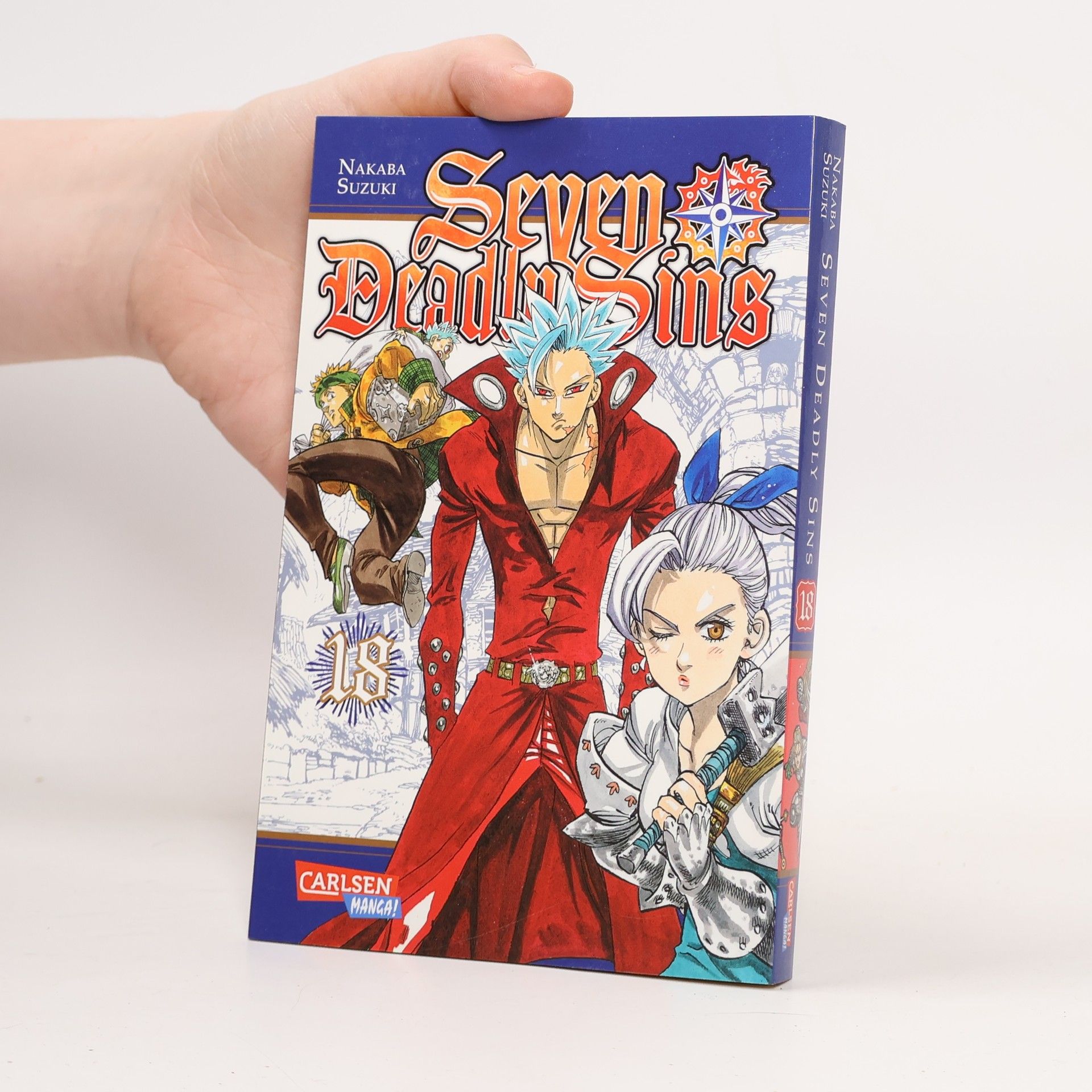 Nakaba Suzuki Seven deadly sins 18