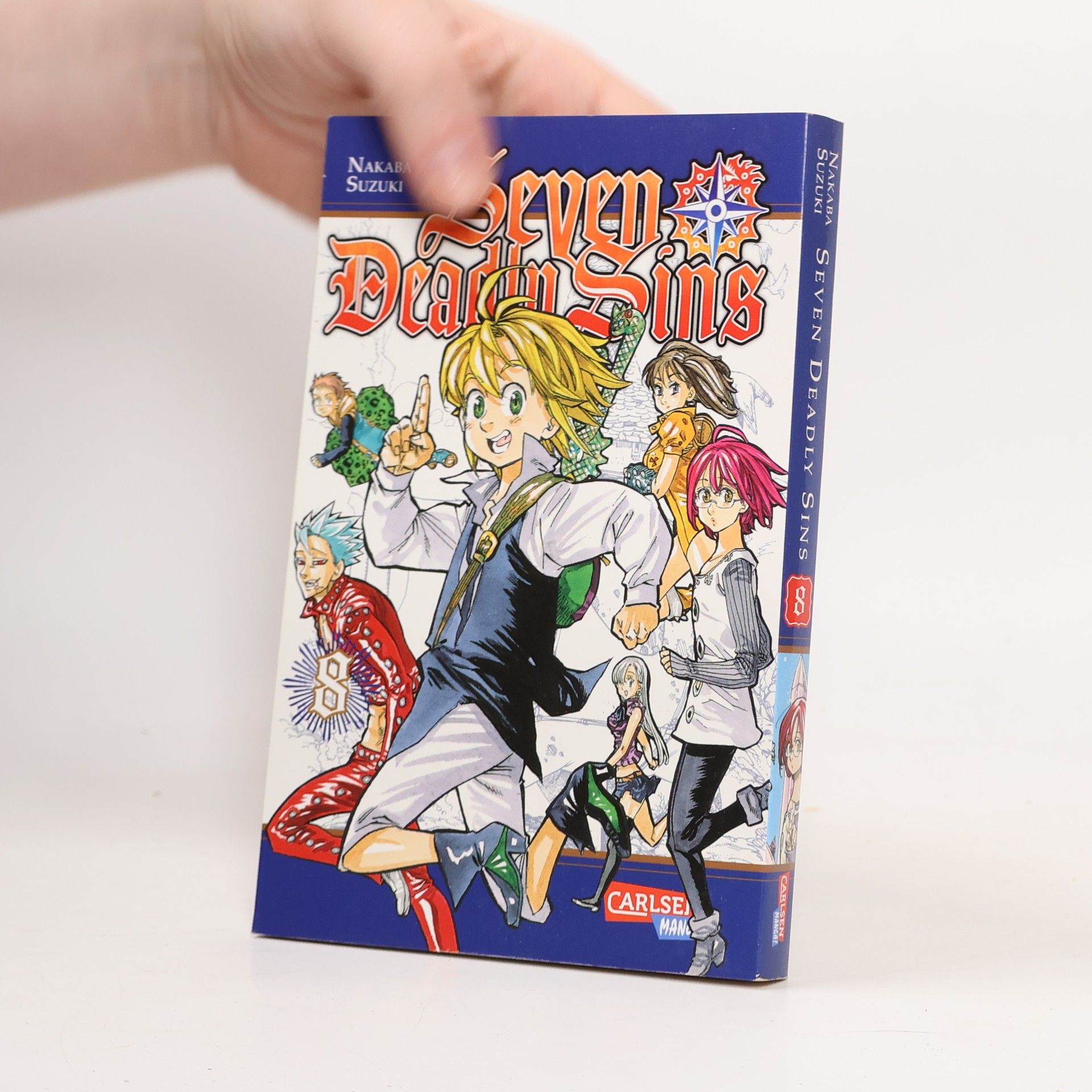 Nakaba Suzuki Seven deadly sins 8