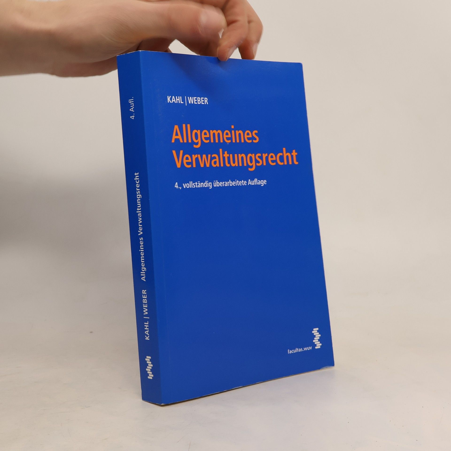 Arno Kahl Allgemeines Verwaltungsrecht