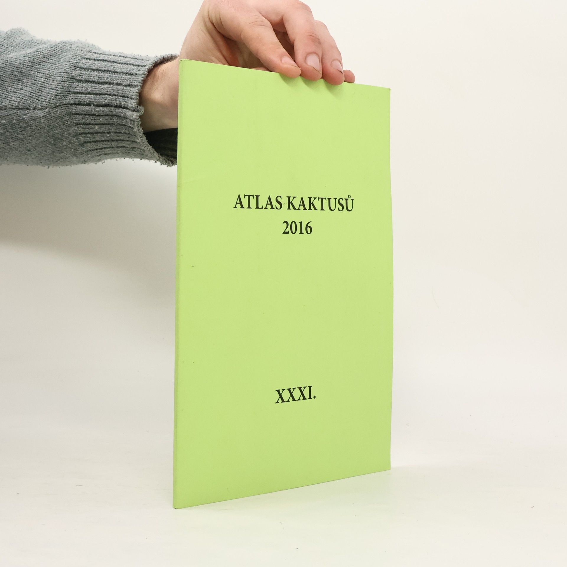 Kolektív autorov Atlas kaktusů 2016