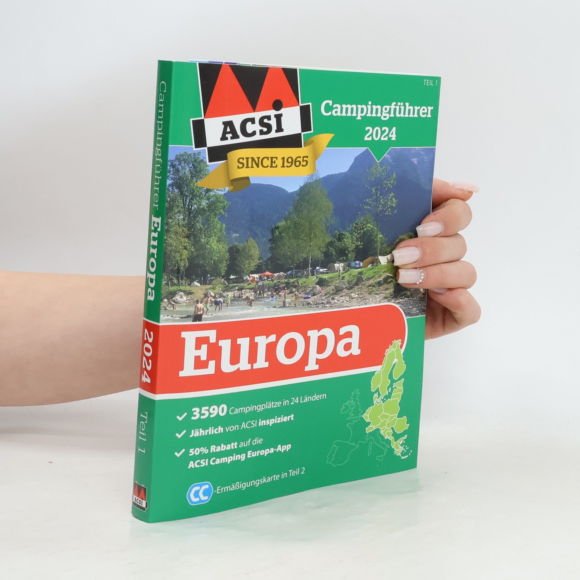 Acsi Europa 2024, Campingführer ACSI