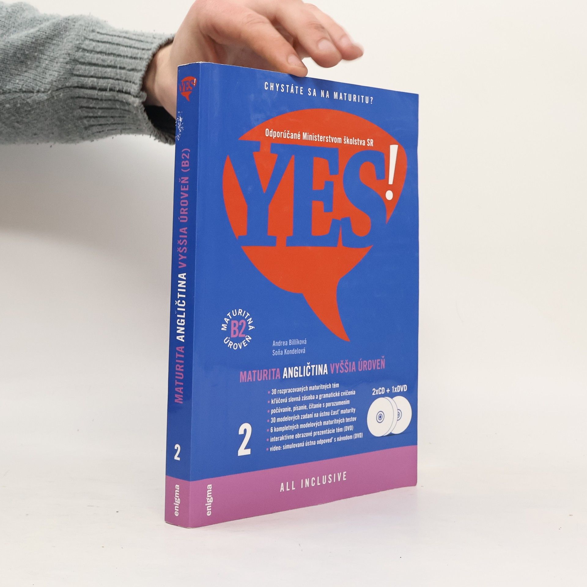 Andrea Billíková Yes! Maturita. Angličtina. Vyššia úroveň 2