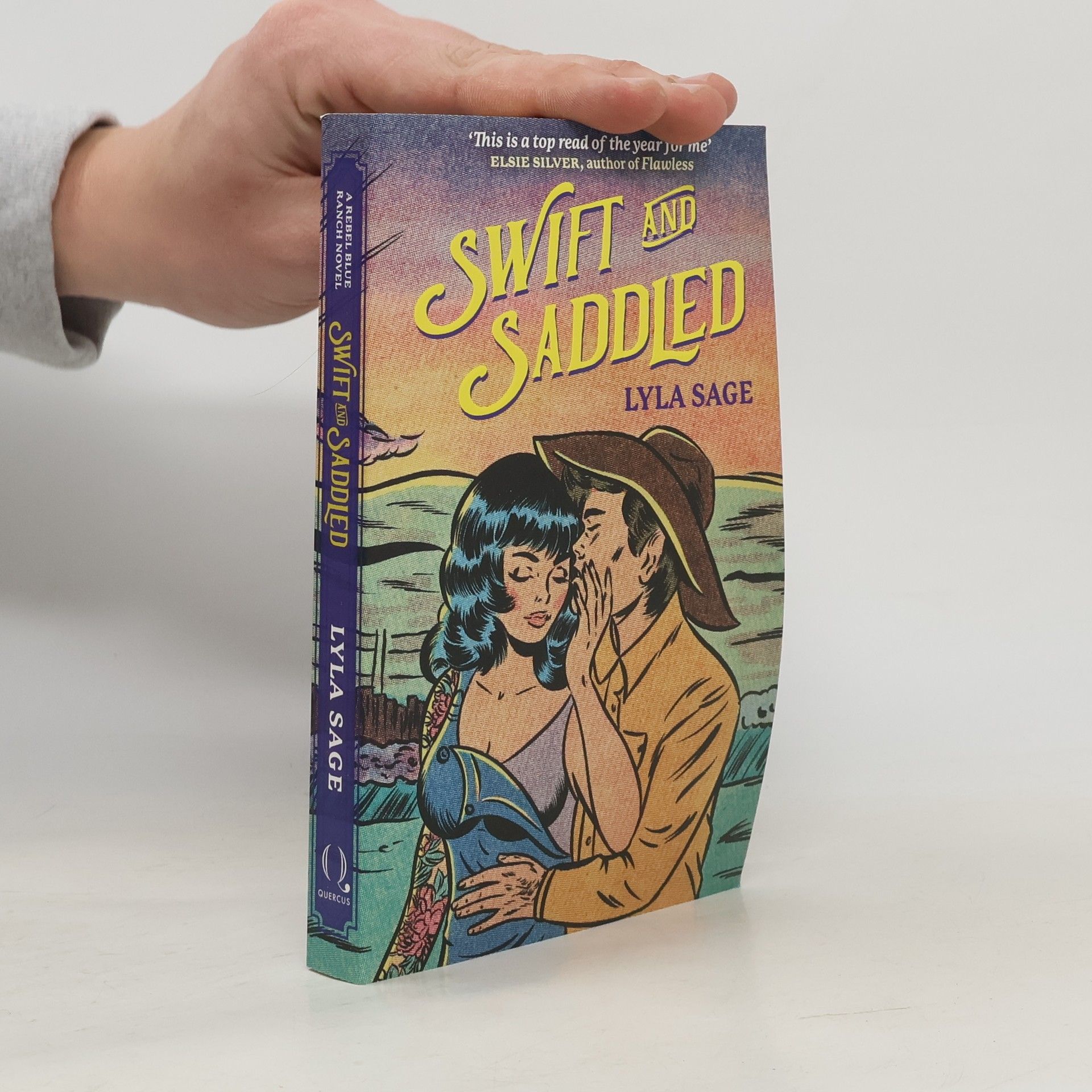 Lyla Sage Swift and Saddled: A sweet and steamy forced proximity romance from the author of TikTok sensation DONE AND DUSTED!