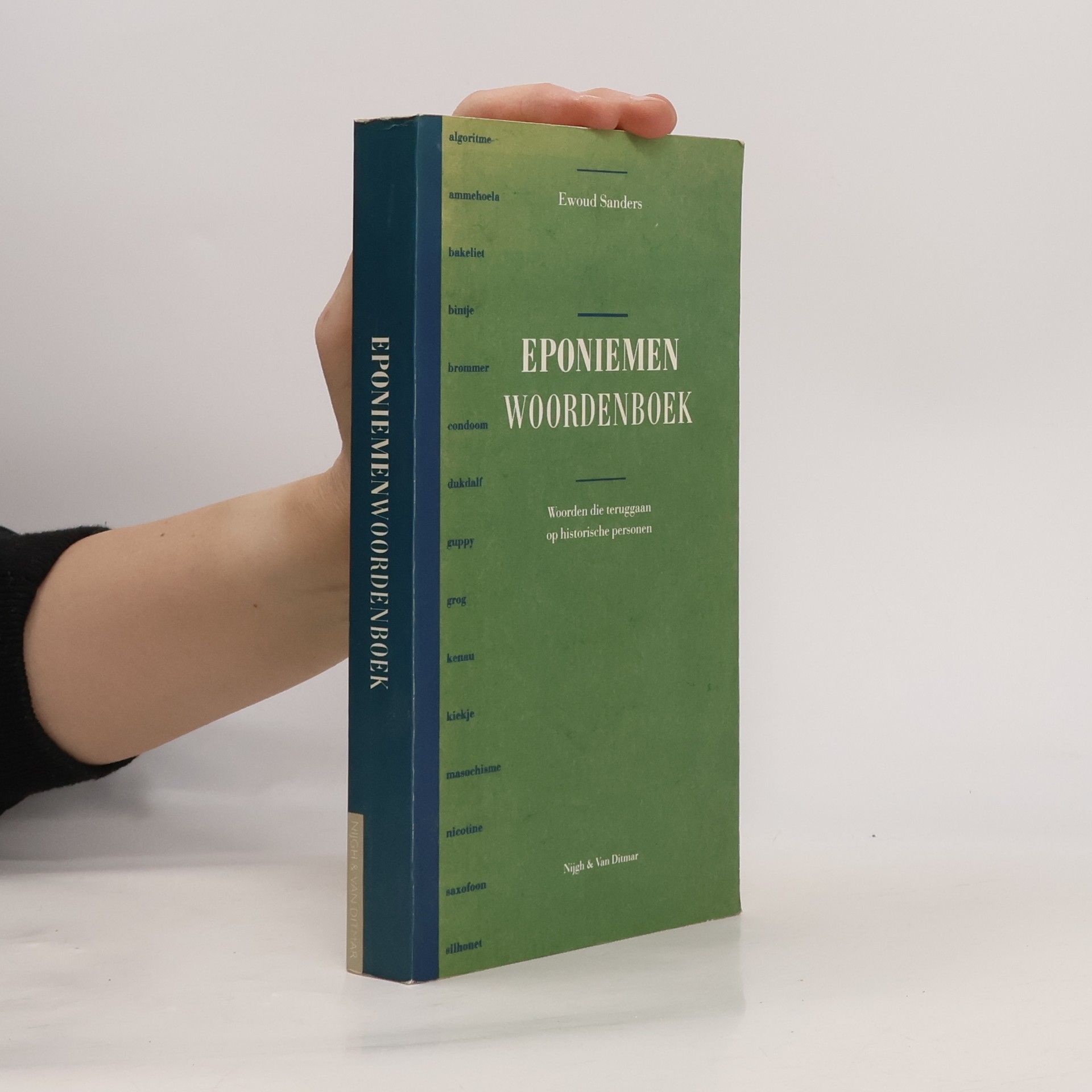 Ewoud Sanders Eponiemen woordenboek