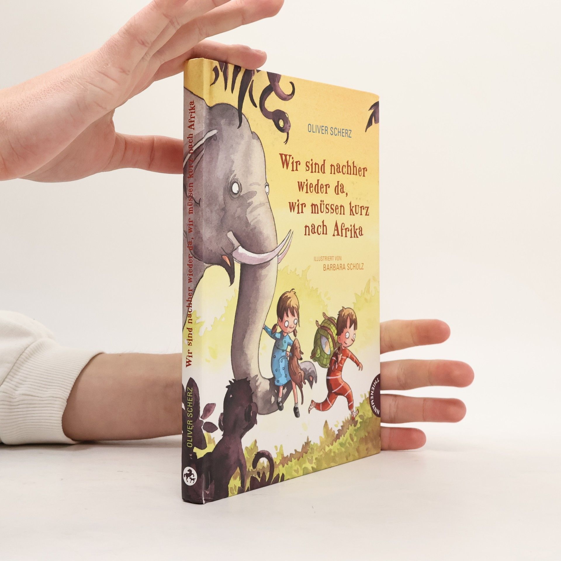 Oliver Scherz Wir sind nachher wieder da, wir müssen kurz nach Afrika