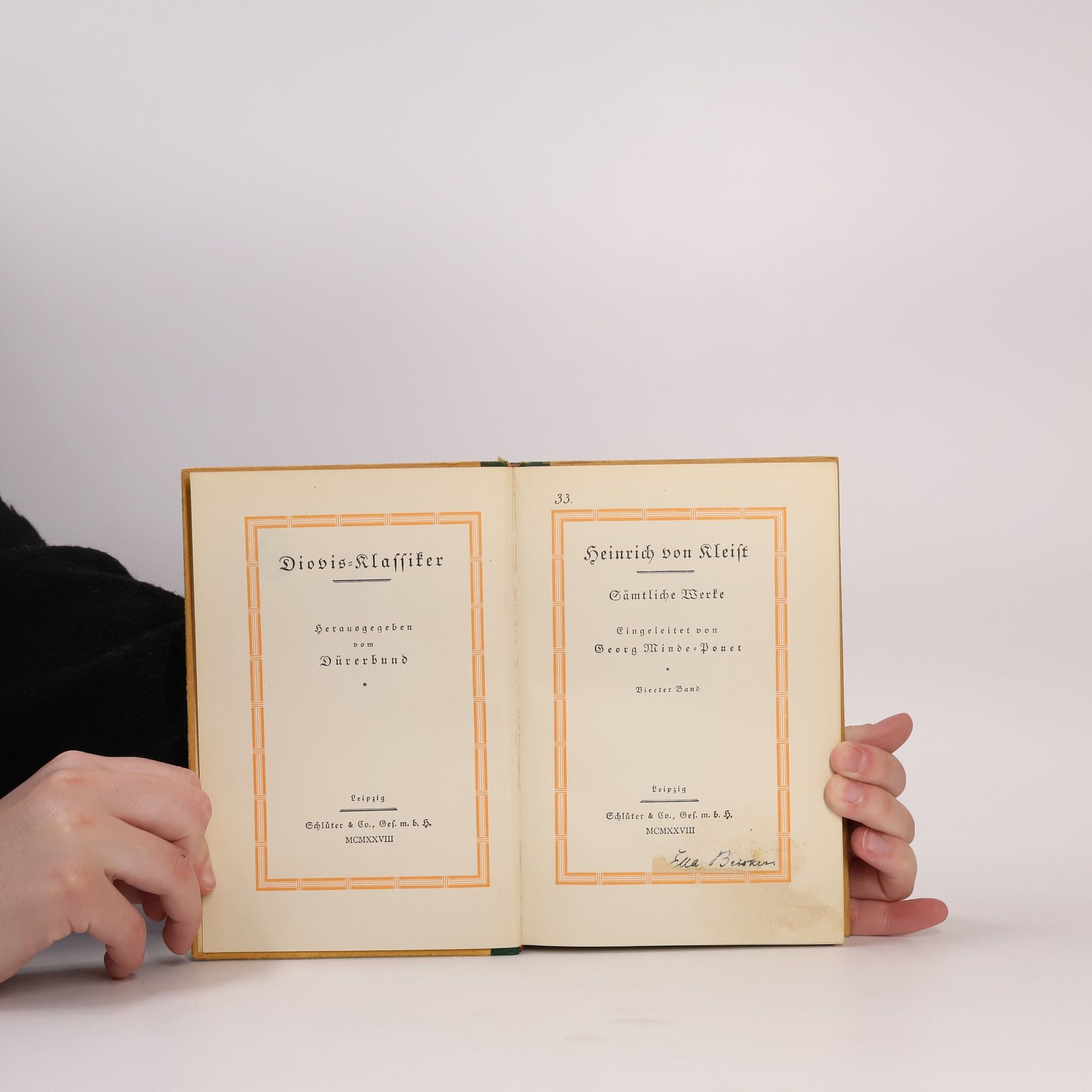 Heinrich von Kleist Sämtliche Werke 4