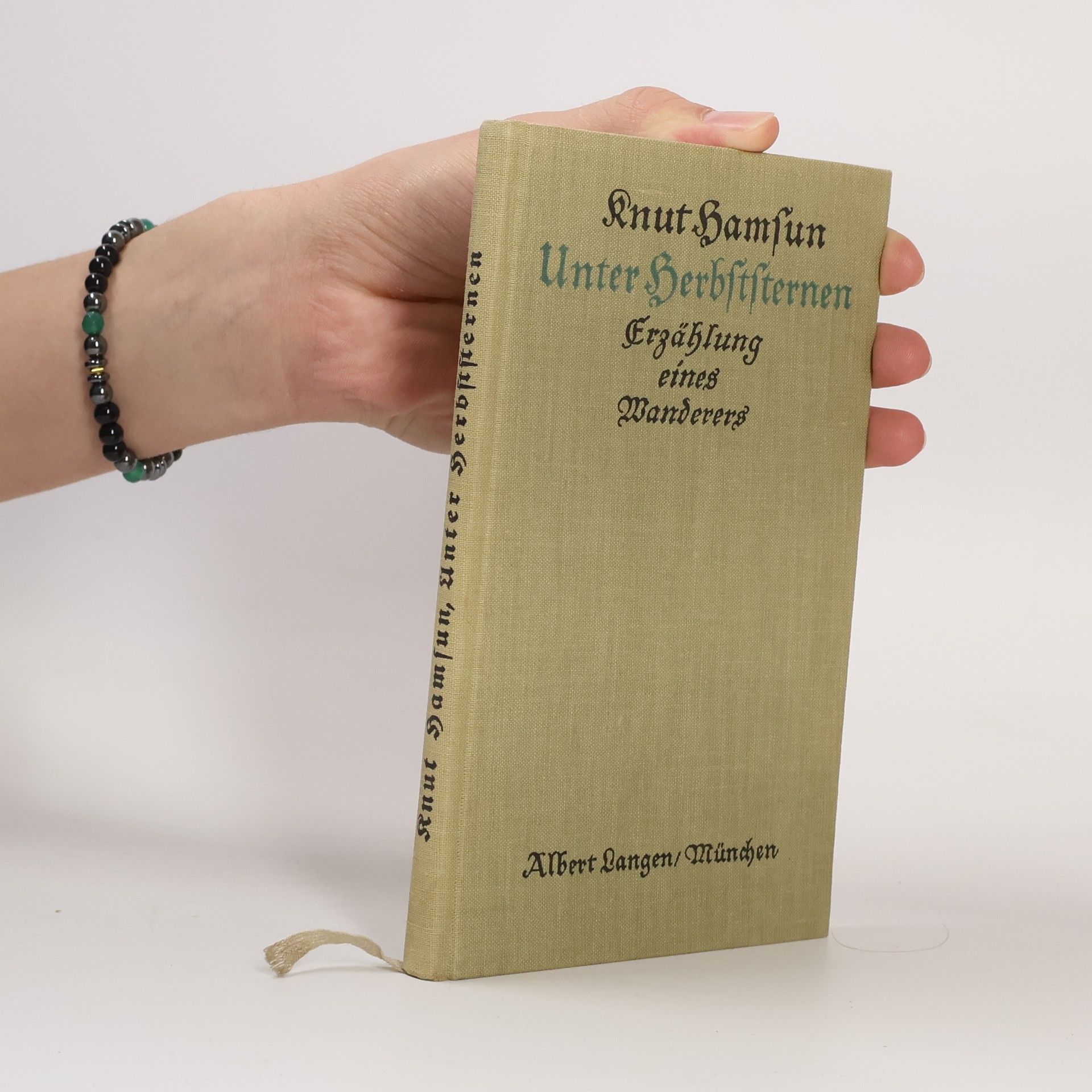 Knut Hamsun Unter Herbststernen