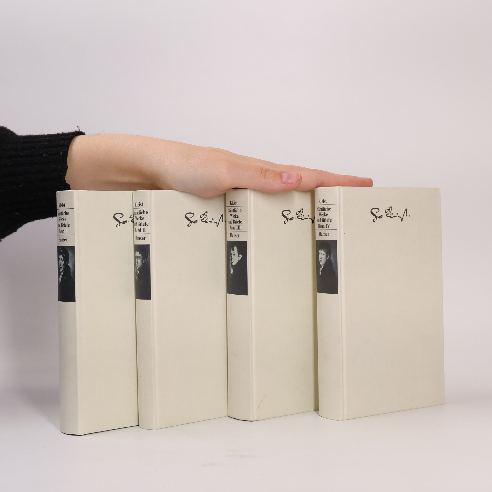 Heinrich von Kleist Sämtliche Werke und Briefe I.-IV.