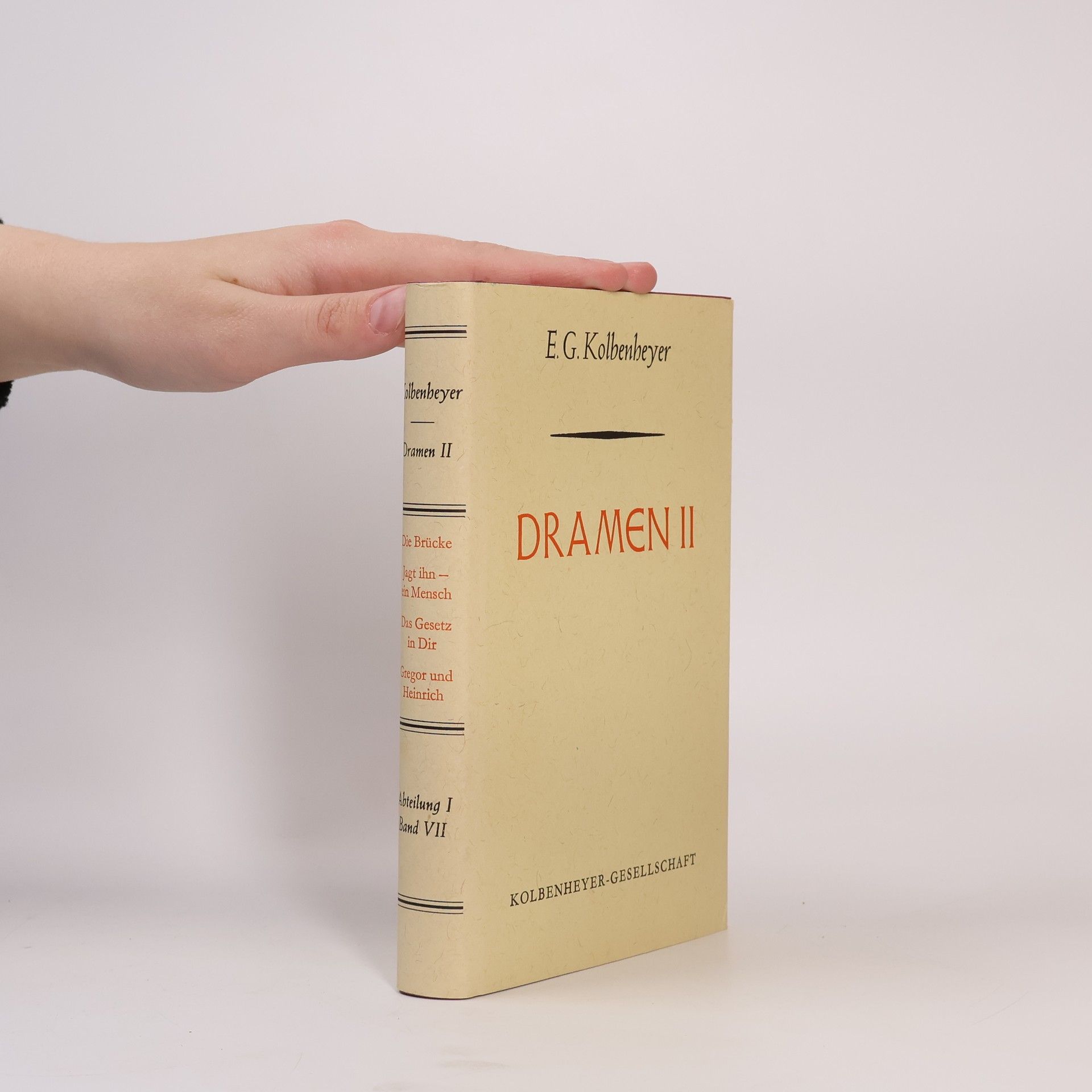 Erwin Guido Kolbenheyer Dramen II