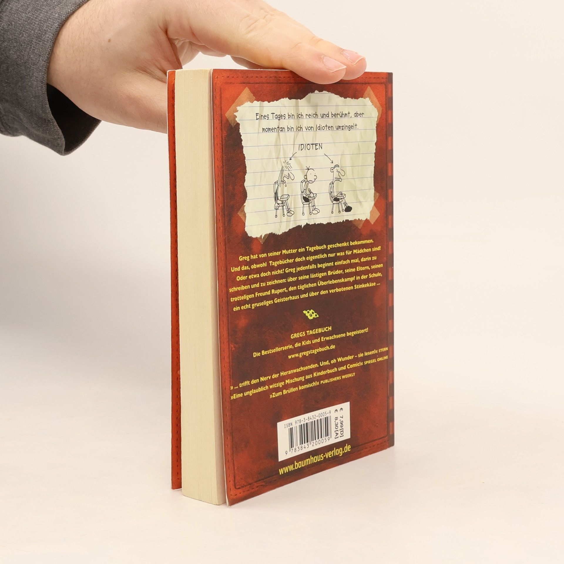 Jeff Kinney Gregs Tagebuch. Von Idioten umzingelt!