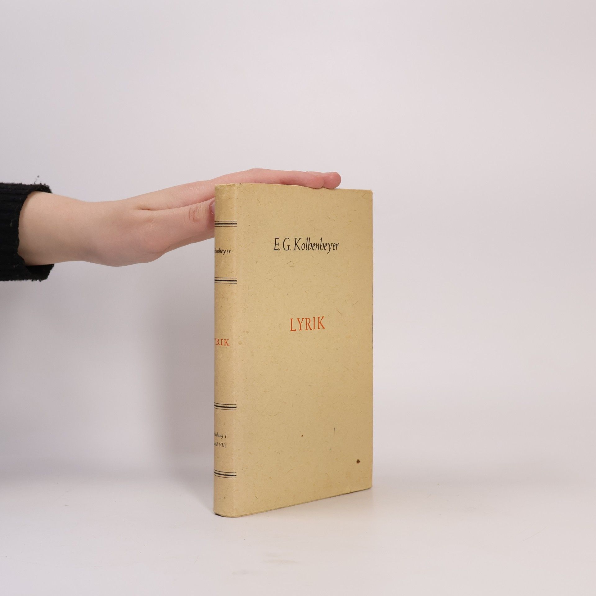 E. G. Kolbenheyer Lyrik
