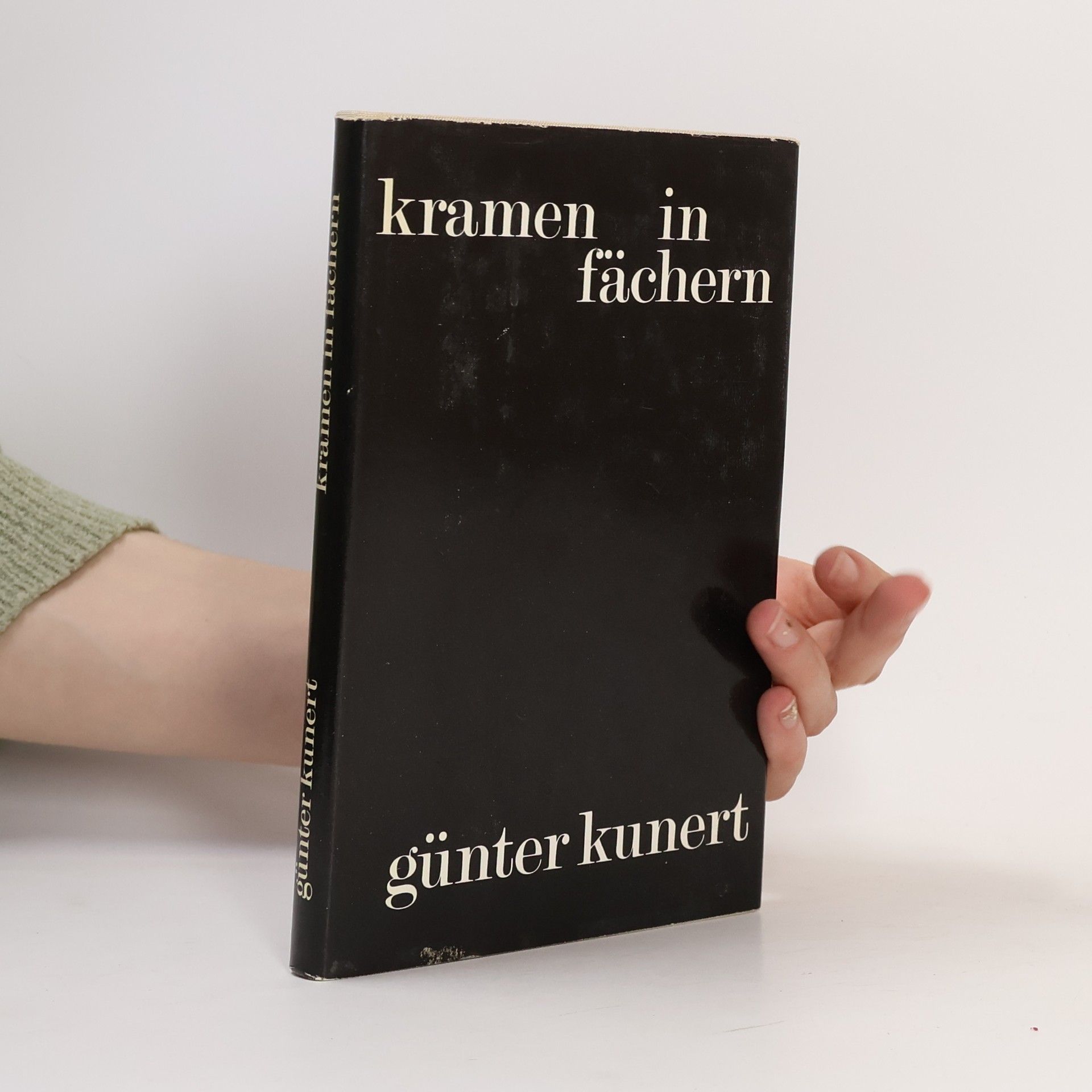 Günter Kunert Kramen In Fächern
