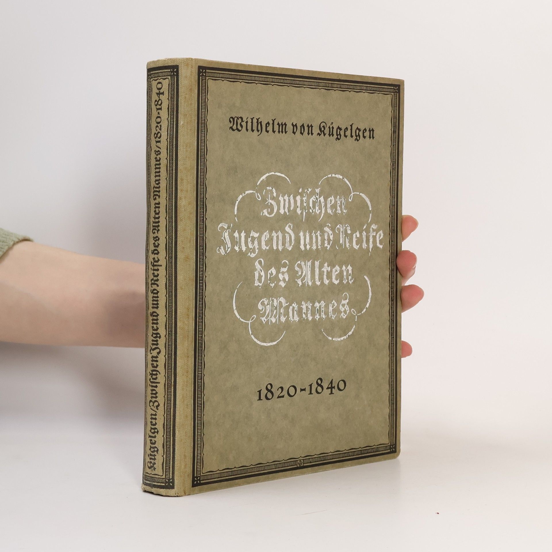 Lebenserinnerungen des alten Mannes 1820-1840